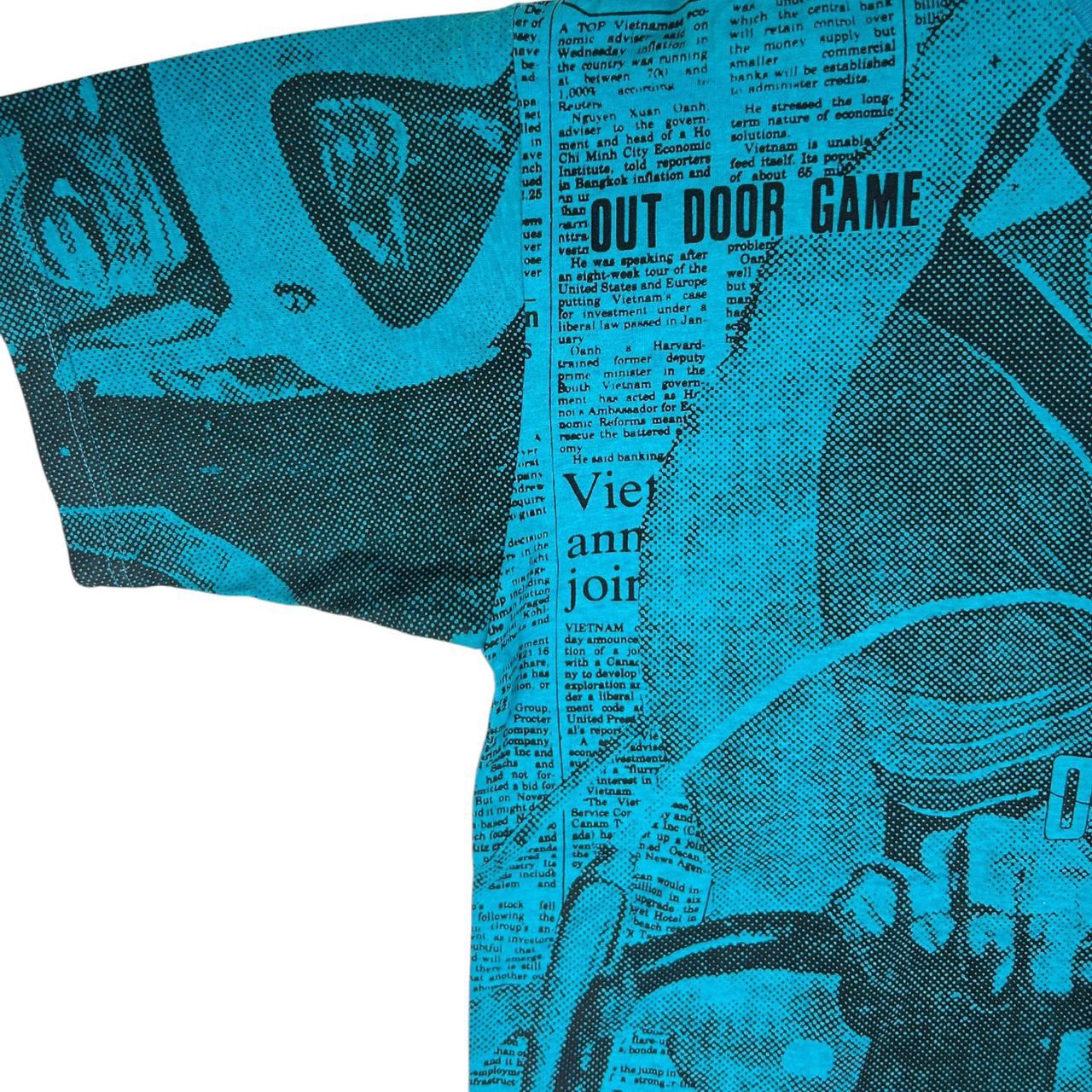 Vintage Vintage 90s Art of Cycling Oceano Tournament, Full Print Size US XL / EU 56 / 4 - 3 Thumbnail