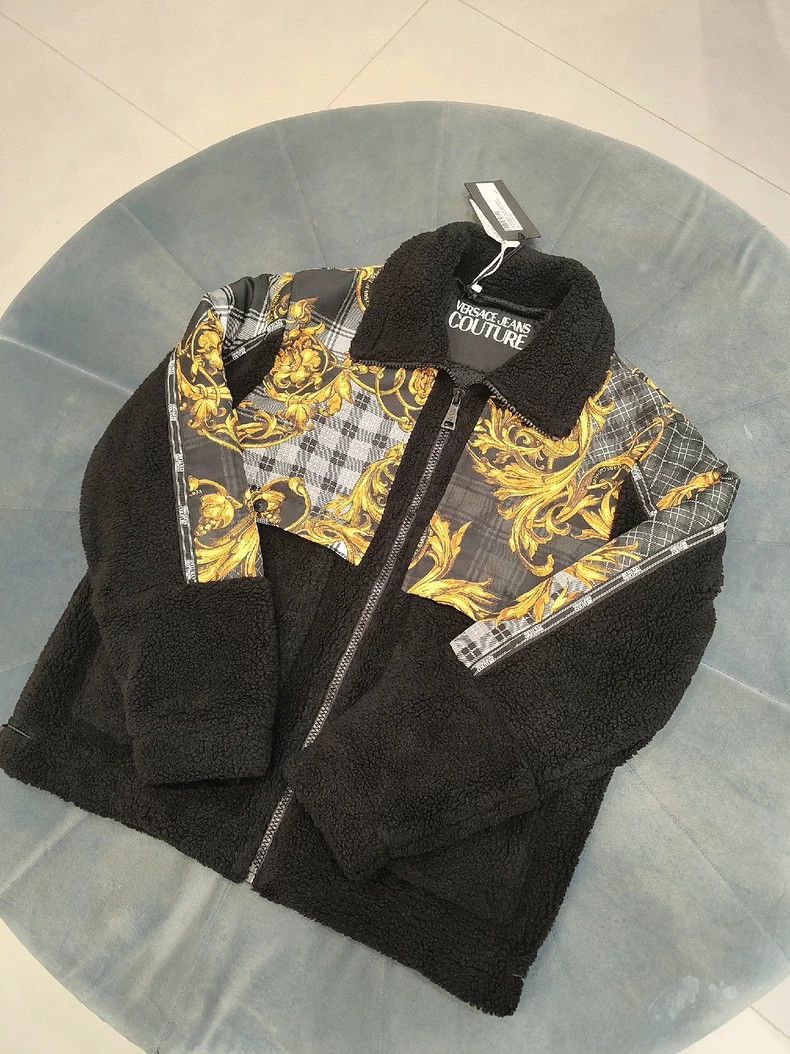 Versace Versace Men's Lamb Wool Jacket - dmc Size US M / EU 48-50 / 2 - 1 Thumbnail