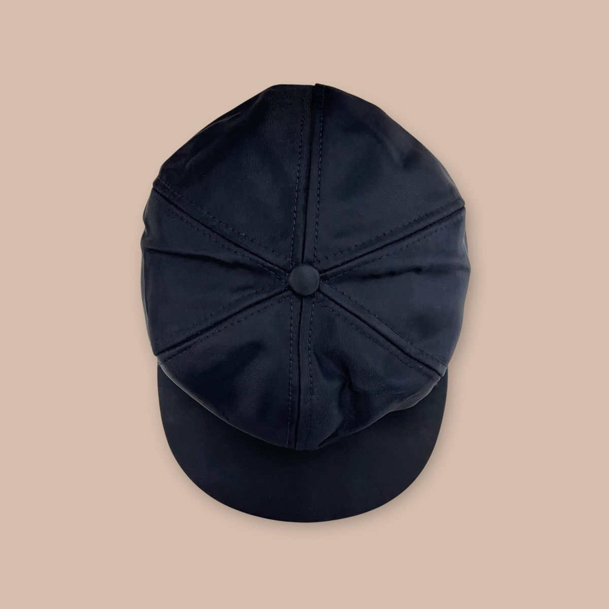 DKNY Vintage DKNY Dark Navy Shining Nylon Hat Size ONE SIZE - 8 Thumbnail
