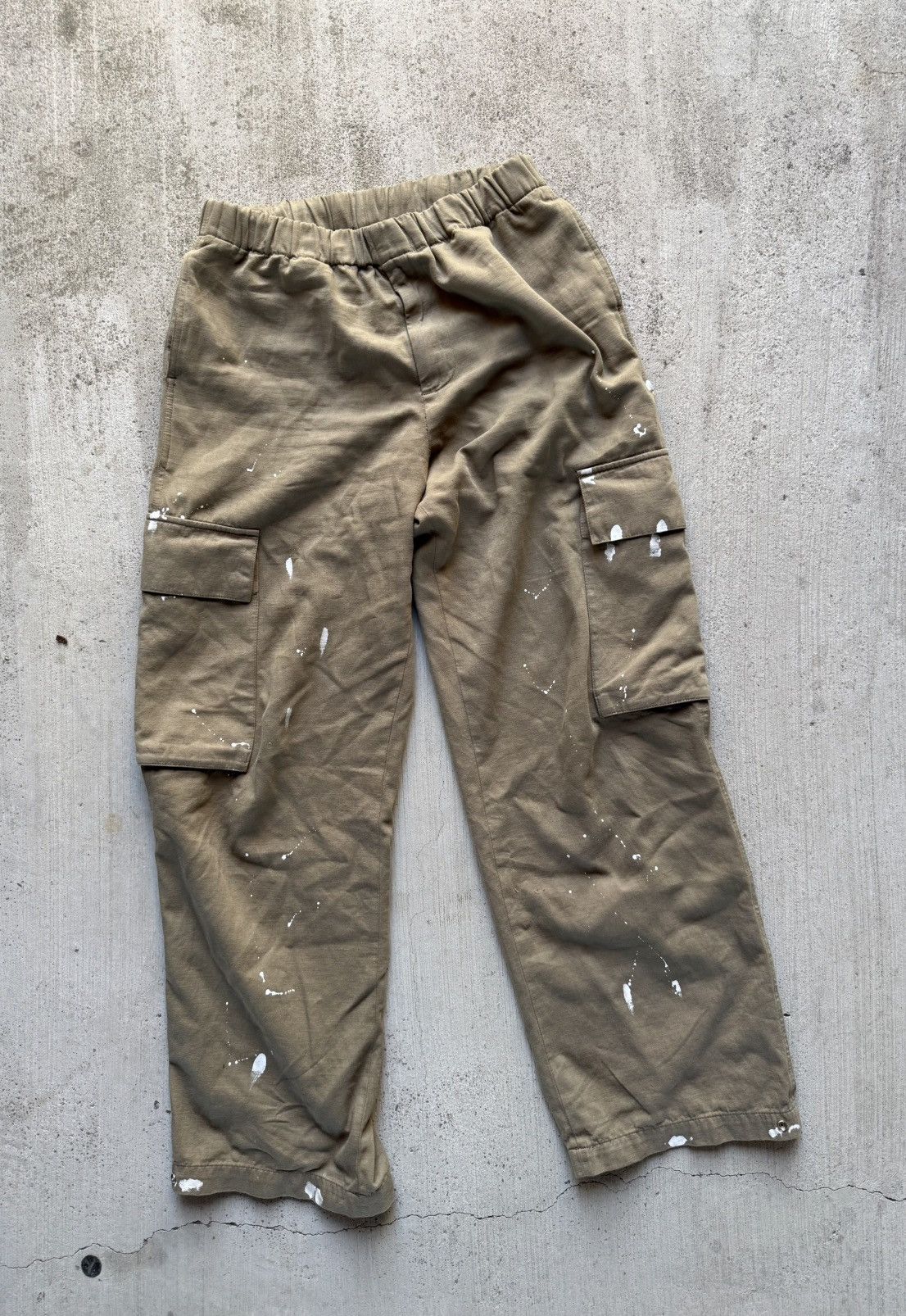 Daniel Simmons Lightweight cargo pants - painted moss green - XS regular Size US 30 / EU 46 - 2 Thumbnail