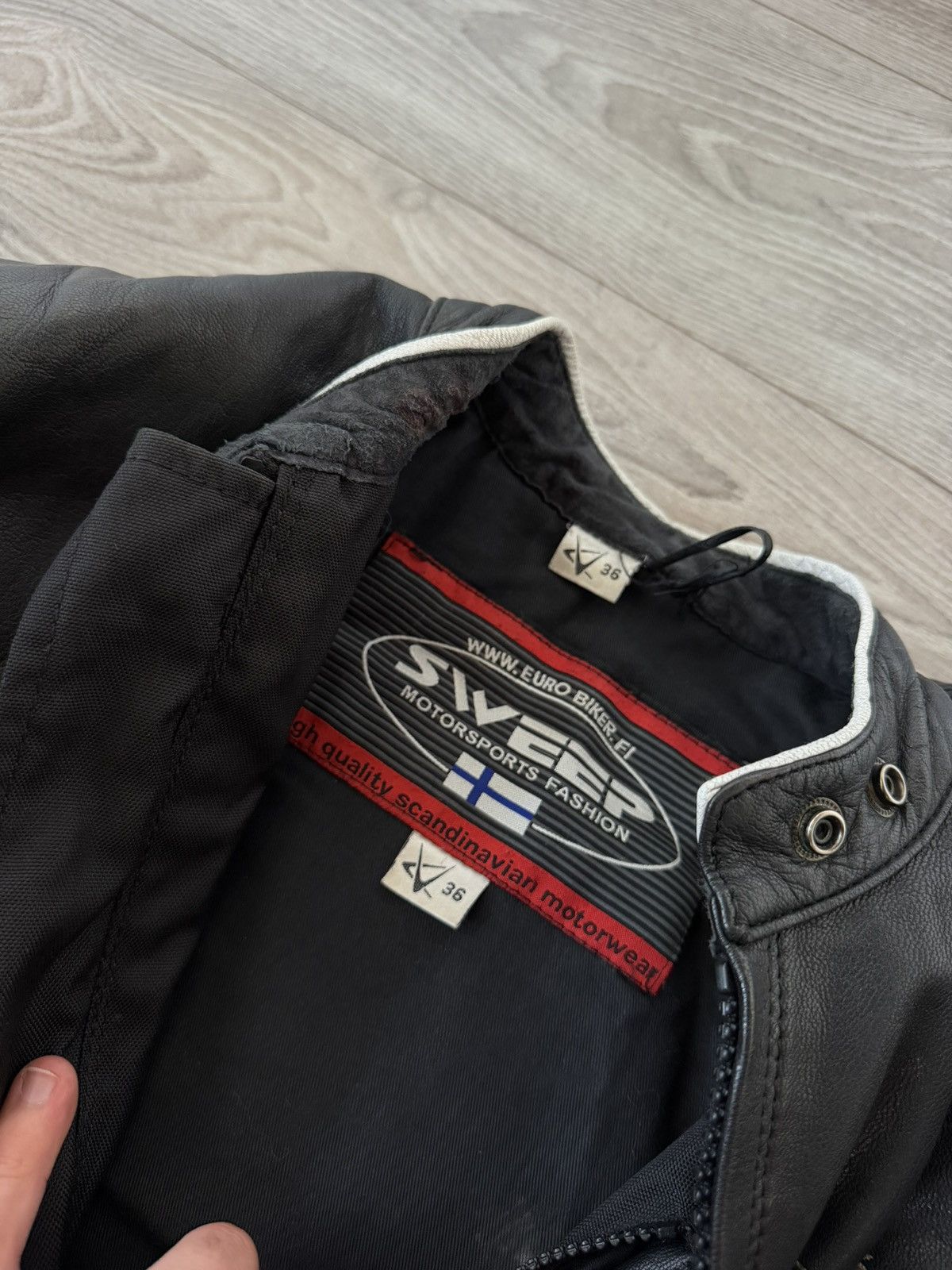 Other 100% Leather Sweep Euro Bike Motorsport Ykk Jacket Size S / US 4 / IT 40 - 11 Thumbnail