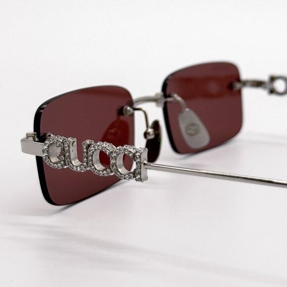 Gucci NEW GUCCI GG1808S 004 SUNGLASSES GUCCI Size ONE SIZE - 8 Thumbnail