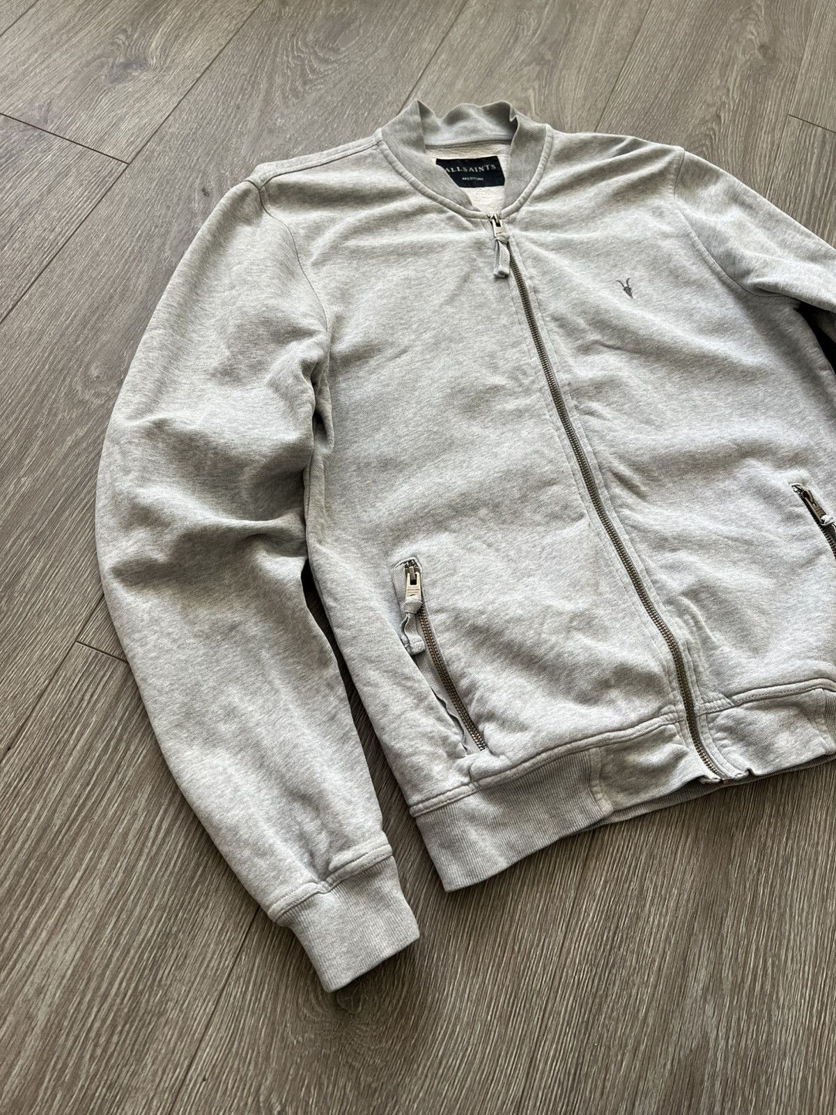 Allsaints Allsaints Sweat Bomber Jacket Size US M / EU 48-50 / 2 - 6 Thumbnail