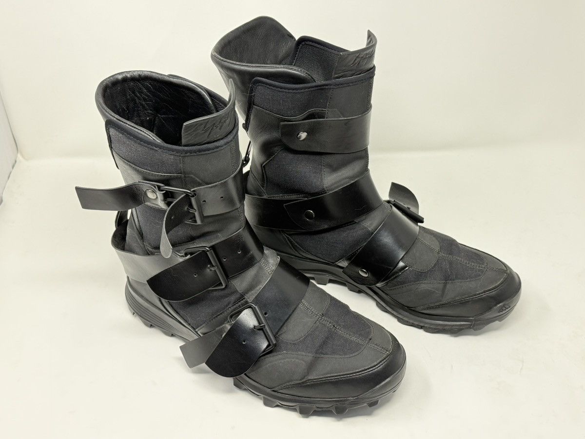 Yohji Yamamoto Yohji Yamamoto AW17 leather and neoprene boots Size US 10 / EU 43 - 2 Thumbnail