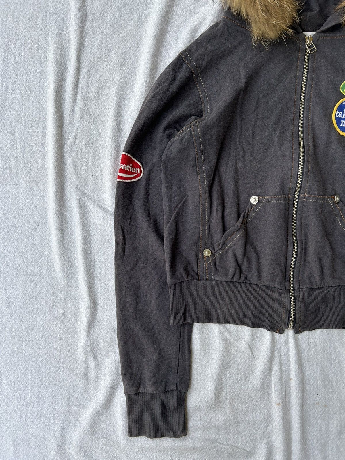If Six Was Nine × Japanese Brand × Le Grande Bleu (L.G.B.) Fur hoodie patch Ifsixwasnine lgb Size US M / EU 48-50 / 2 - 6 Thumbnail