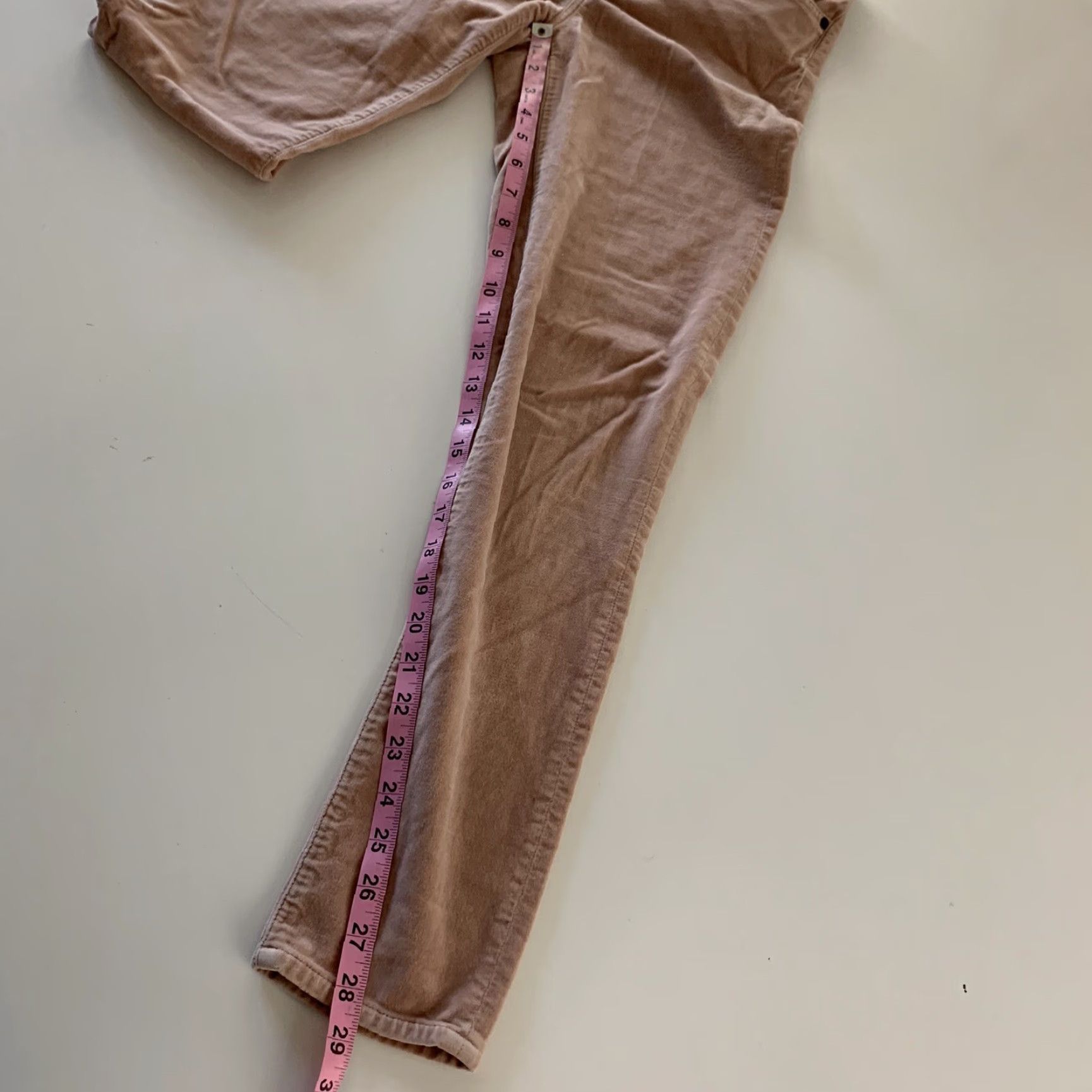 J.Crew J.CREW Stretch Casual Work Skinny Pants Women's 28 Pink Size 28" / US 6 / IT 42 - 6 Thumbnail