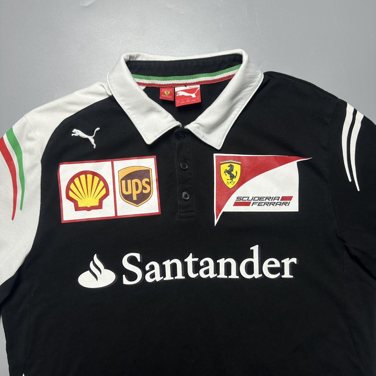 Puma PUMA Men's Sportwear Polo Scuderia Ferrari F1 Team 2014 Size US L / EU 52-54 / 3 - 2 Thumbnail