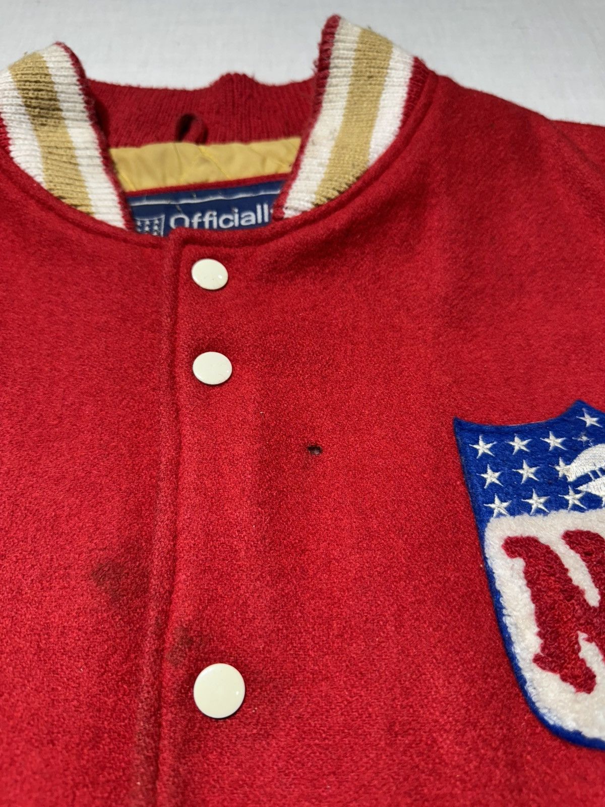 NFL VINTAGE CAMPRI SANFRANCISCO 49’ERS VASRISTY JACKET 🔴🚀 Size US M / EU 48-50 / 2 - 11 Thumbnail