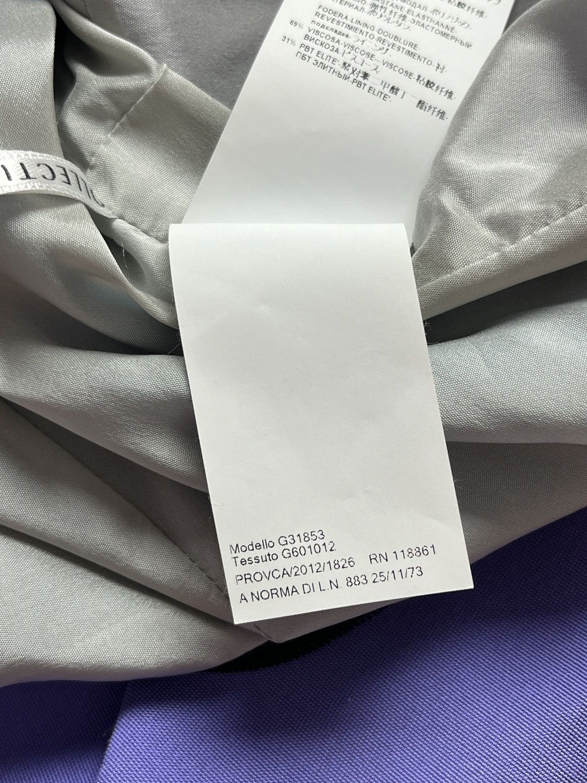 Versace Versace Collection Sleeveless Dress Lined Lavender Size L / US 10 / IT 46 - 8 Thumbnail