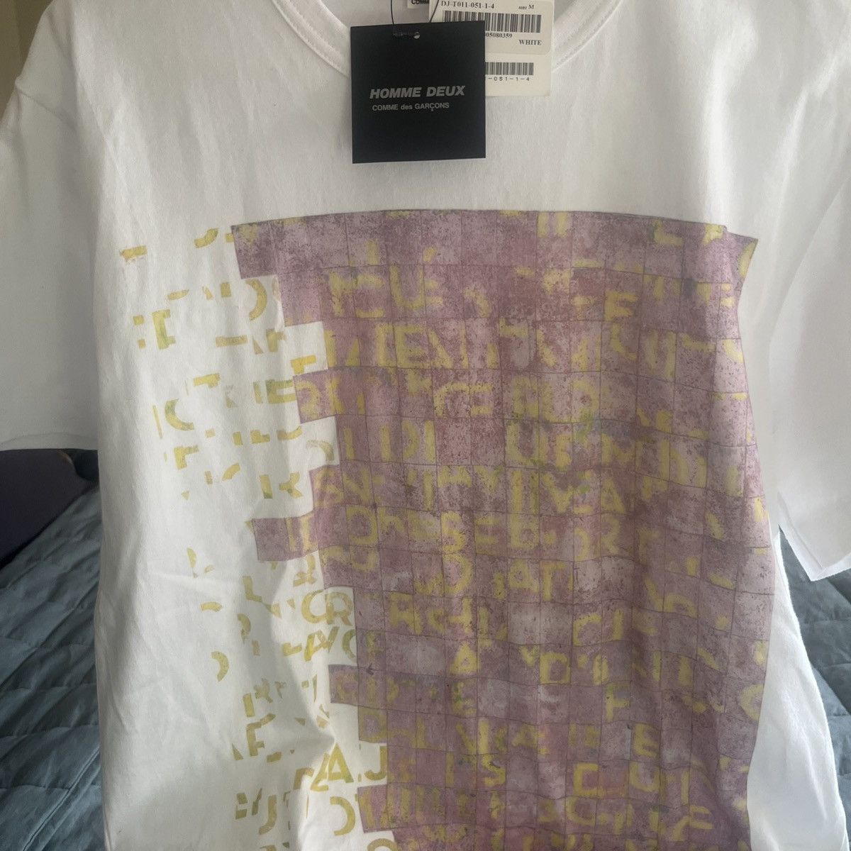 Comme des Garcons Homme × Comme des Garcons Homme Plus Comme des garçons home graphic t shirt NWT Size US M / EU 48-50 / 2 - 3 Thumbnail