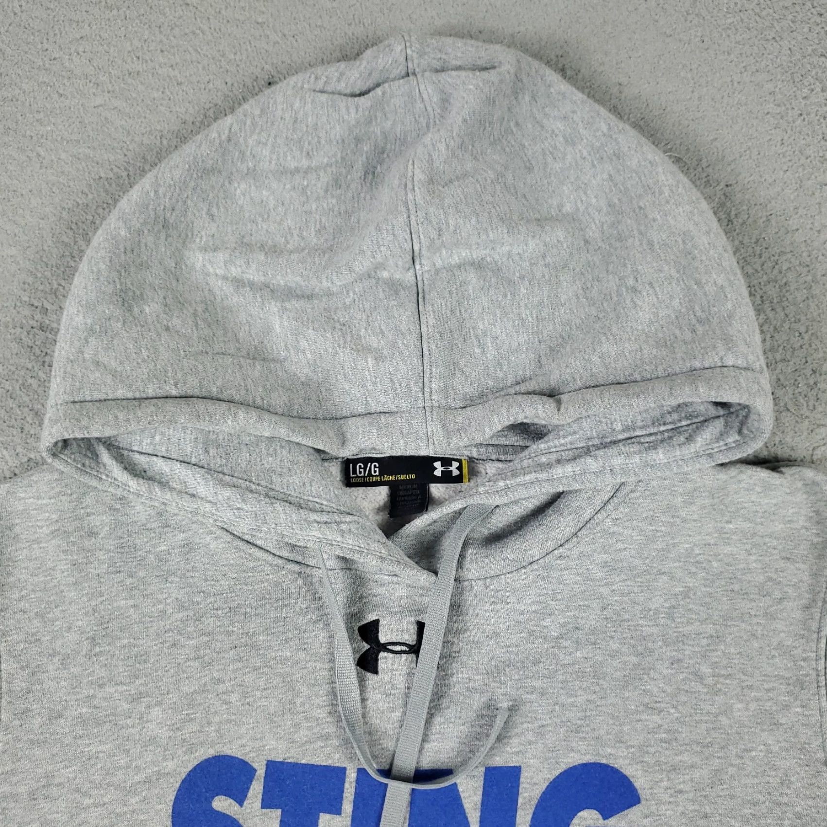 Under Armour Under Armour Hoodie Adult Large Gray Pullover Sweatshirt Sweater Size US L / EU 52-54 / 3 - 3 Thumbnail
