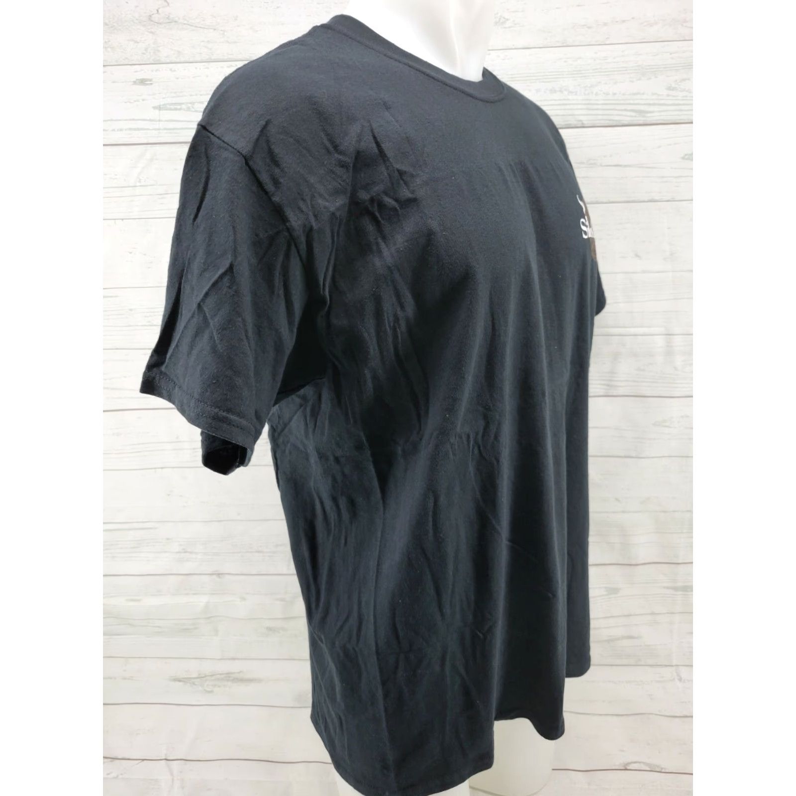 Gildan Silo Cigars Shirt Large Black T-Shirt Mens Short Sleeve Gildan Vintage? Size US L / EU 52-54 / 3 - 4 Thumbnail