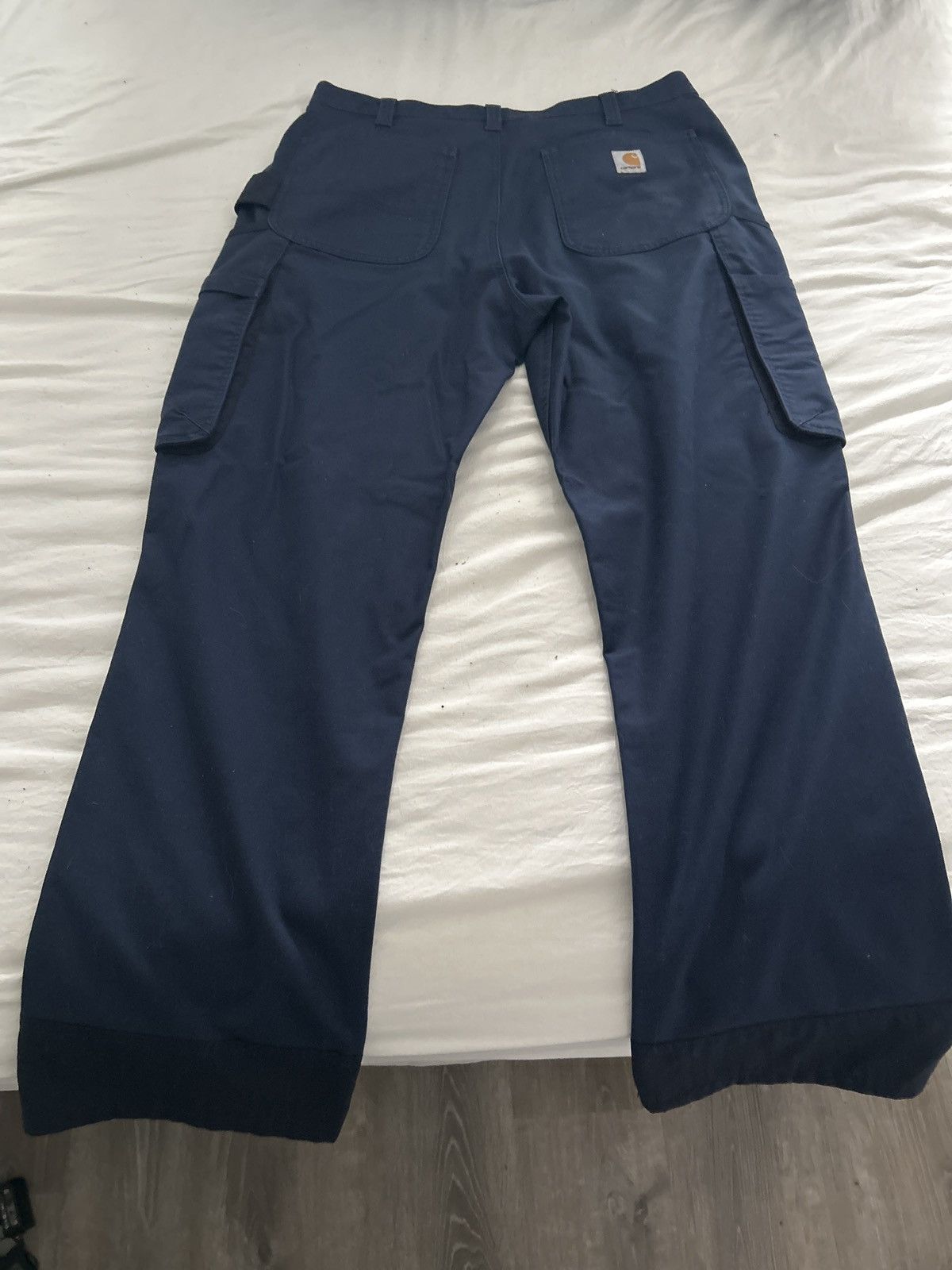 Carhartt Blue Carhartt fitted workpants Size US 34 / EU 50 - 2 Thumbnail