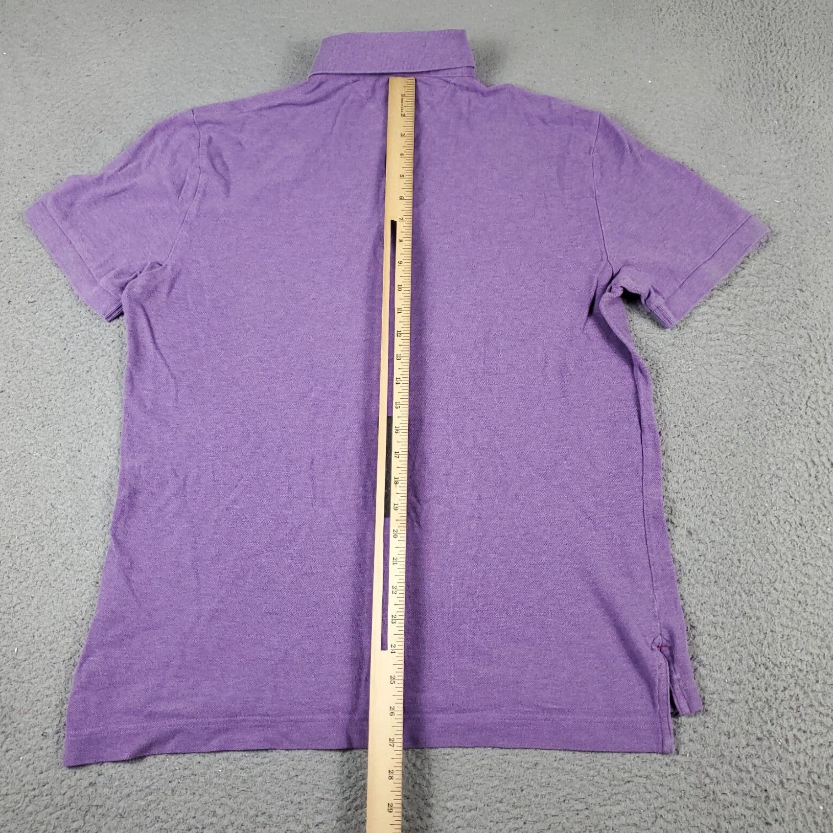 Tommy Hilfiger VINTAGE Tommy Hilfiger Polo Shirt Mens M Purple Short Sleeve Shirt Adult Medium Purple Solid Logo 90s Classic Preppy Mens Size US M / EU 48-50 / 2 - 4 Thumbnail