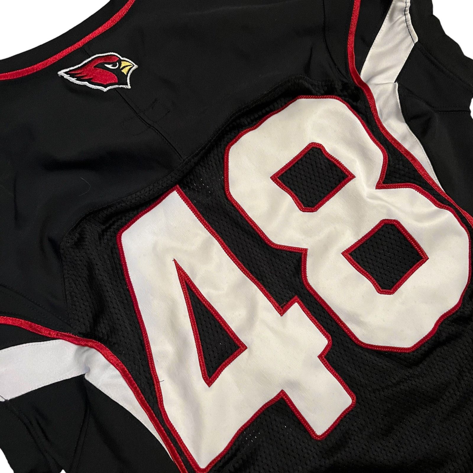 Reebok 2010 Arizona Cardinals Team Issued Game Alternate Jersey Size US L / EU 52-54 / 3 - 6 Thumbnail