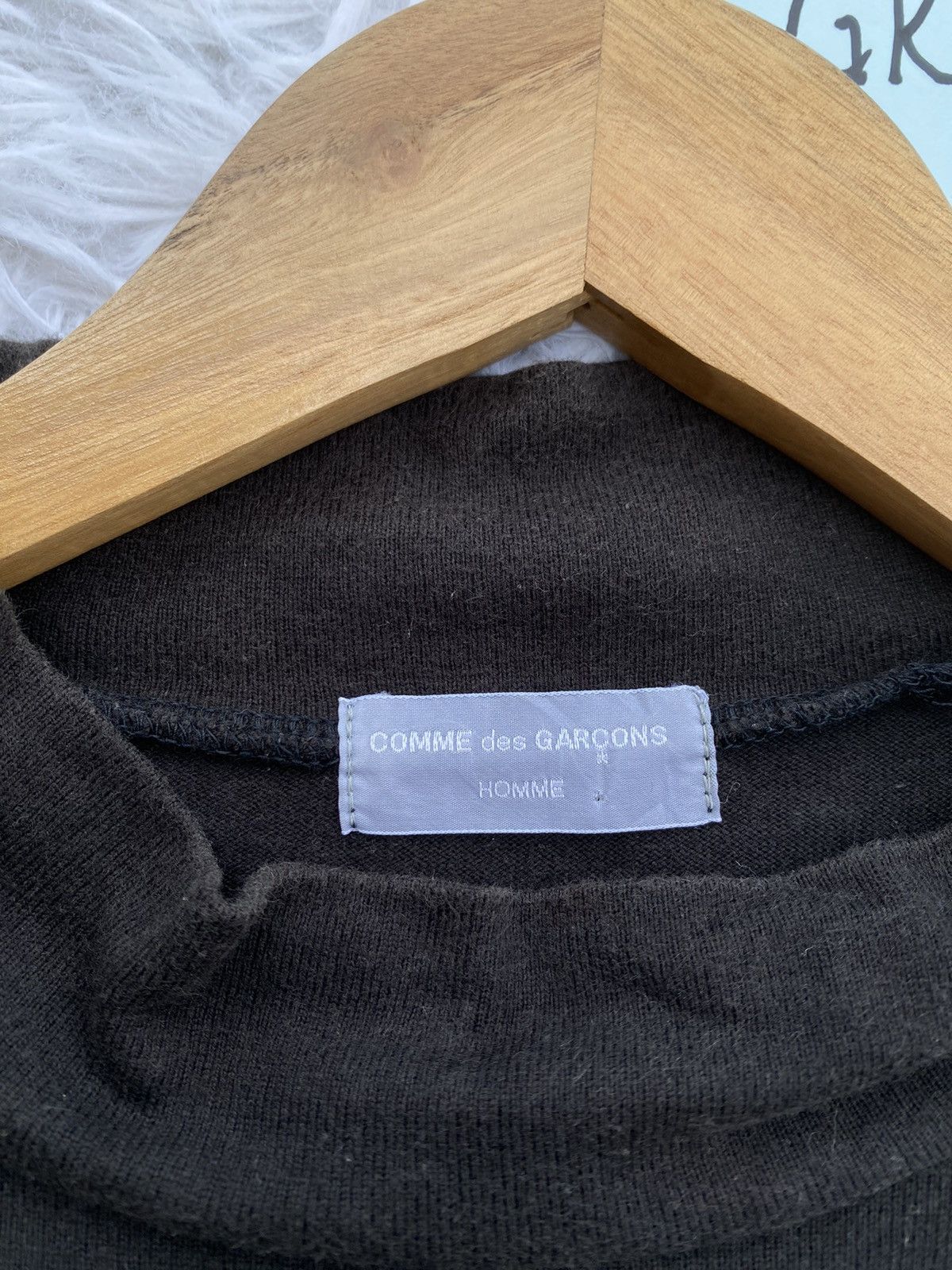 Comme des Garcons Rare Vintage CDG Homme Comme Des Garcons Longsleeve Tee Size US M / EU 48-50 / 2 - 7 Thumbnail