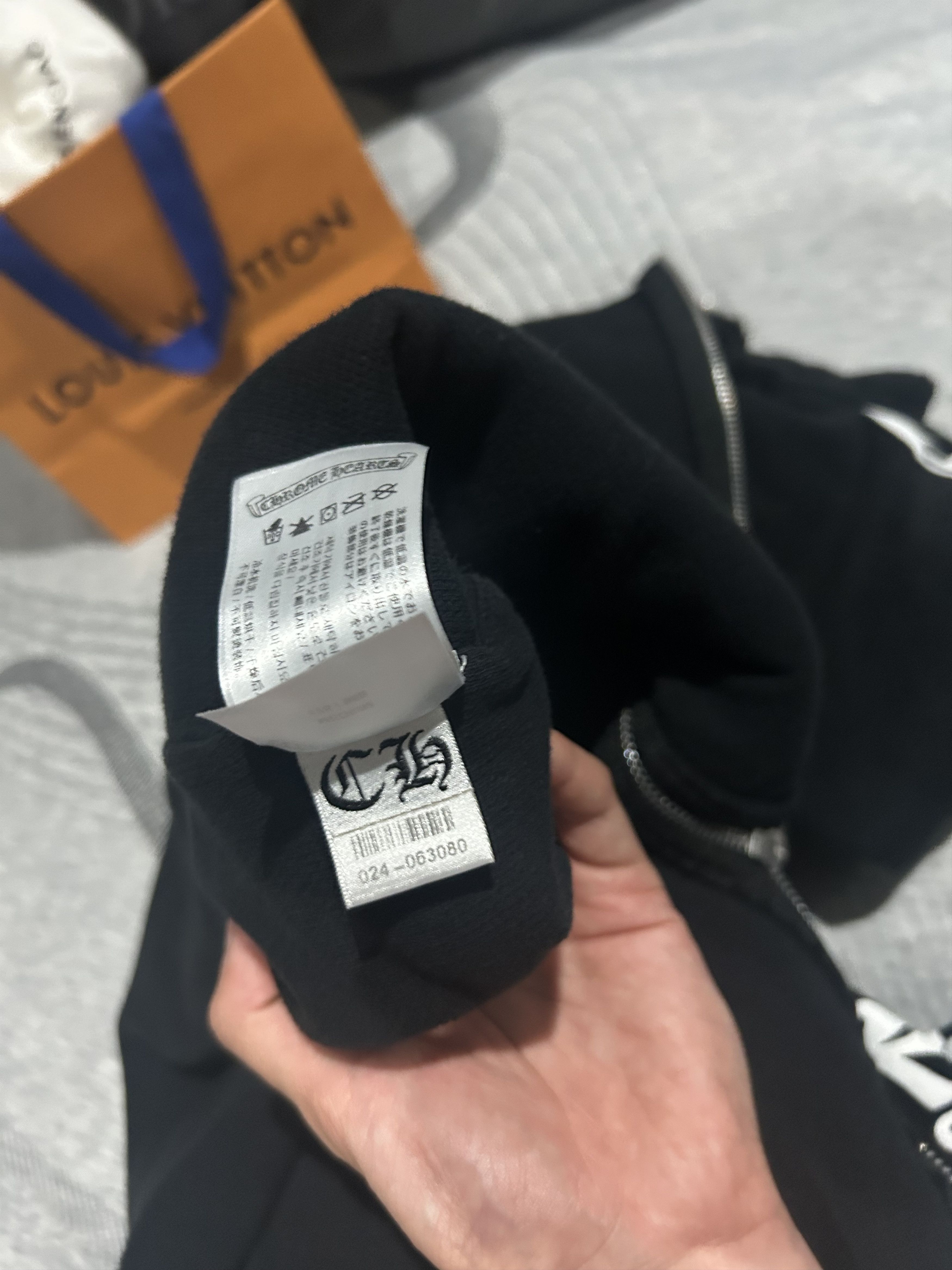 Chrome Hearts Chrome Hearts Vertical Logo Zip Up Hoodie Black Size US M / EU 48-50 / 2 - 7 Thumbnail