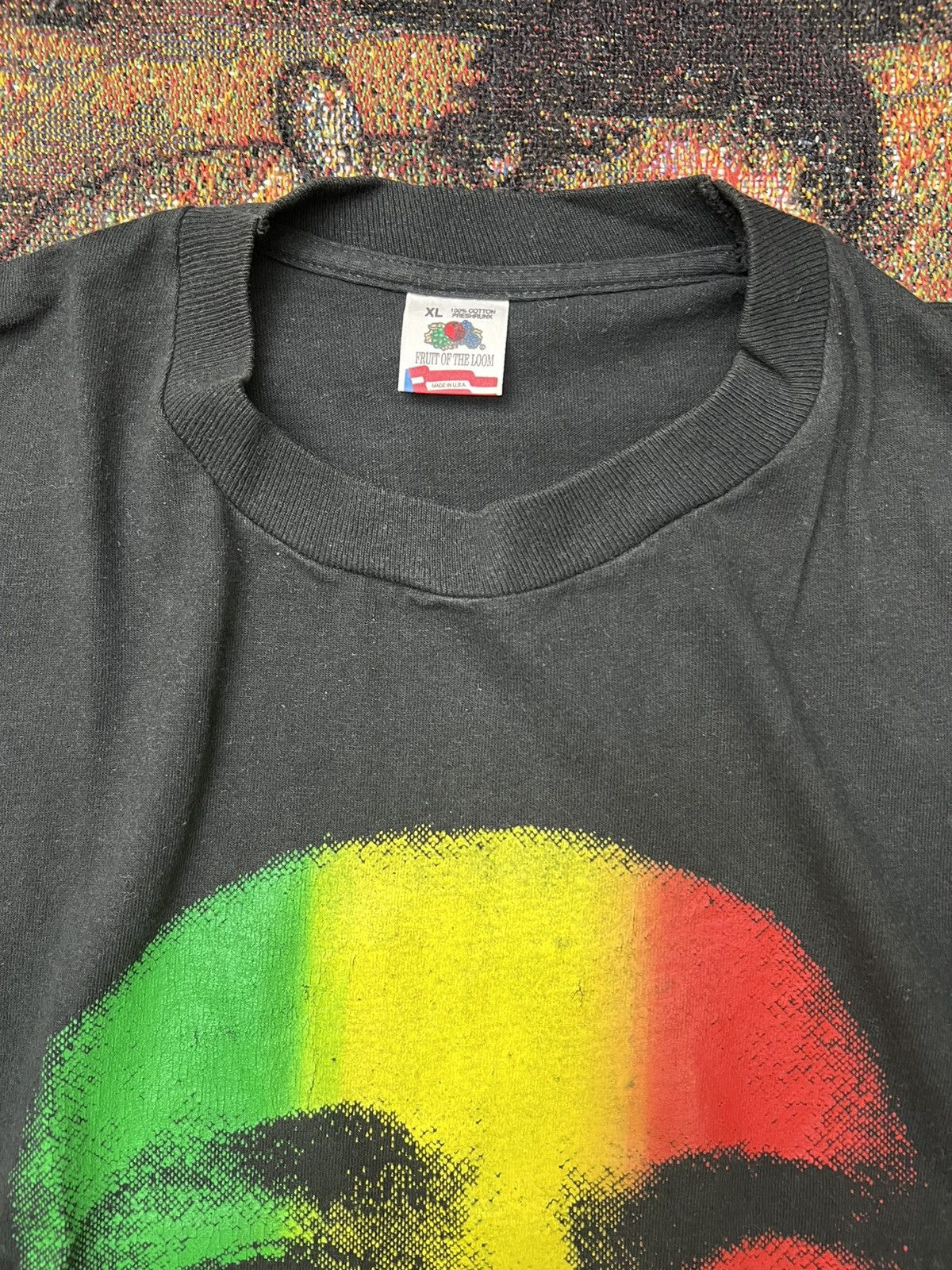 Bob Marley Vintage Bob Marley Redemption Song LS Size US XL / EU 56 / 4 - 5 Thumbnail