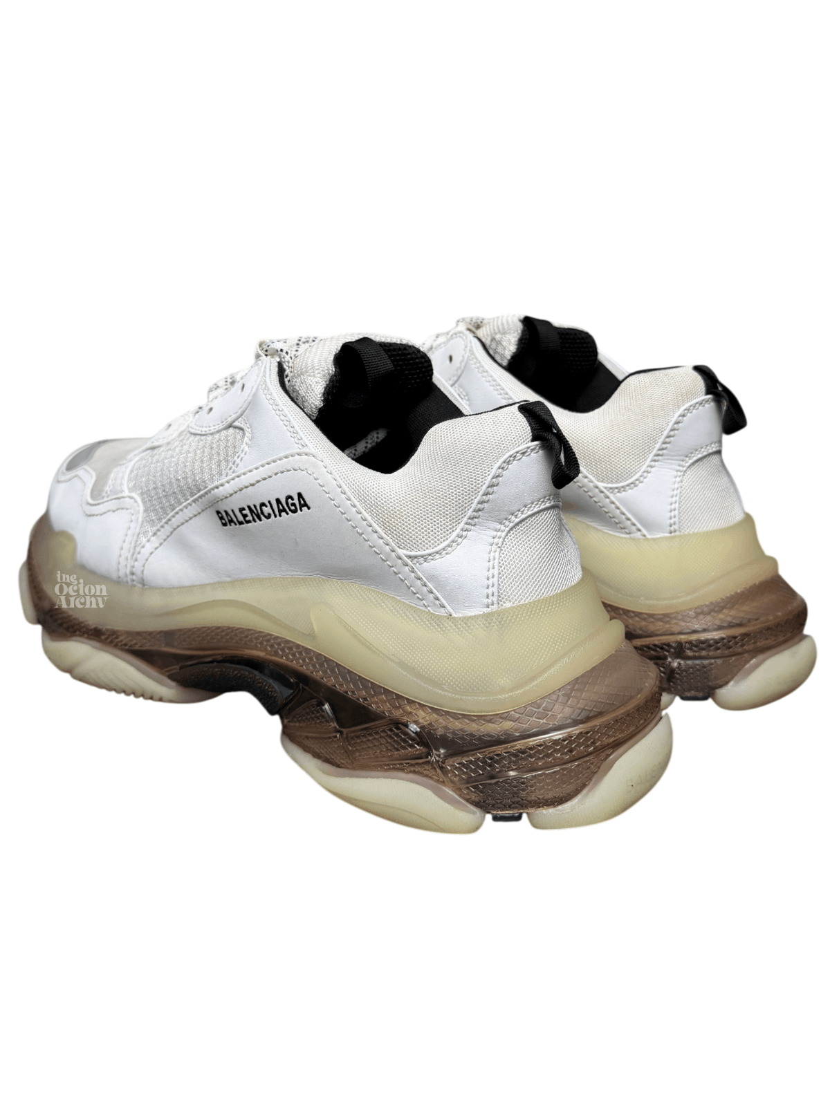 Balenciaga Balenciaga Triple S Sneaker 'Clear Sole - White Grey' Size US 11 / EU 44 - 2 Thumbnail