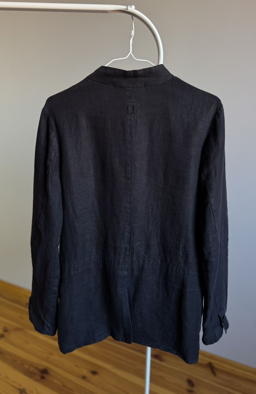 hannes roether Hannes Roether Avant Garde Linen Blazer Coat Large Women Size L / US 10 / IT 46 - 4 Thumbnail