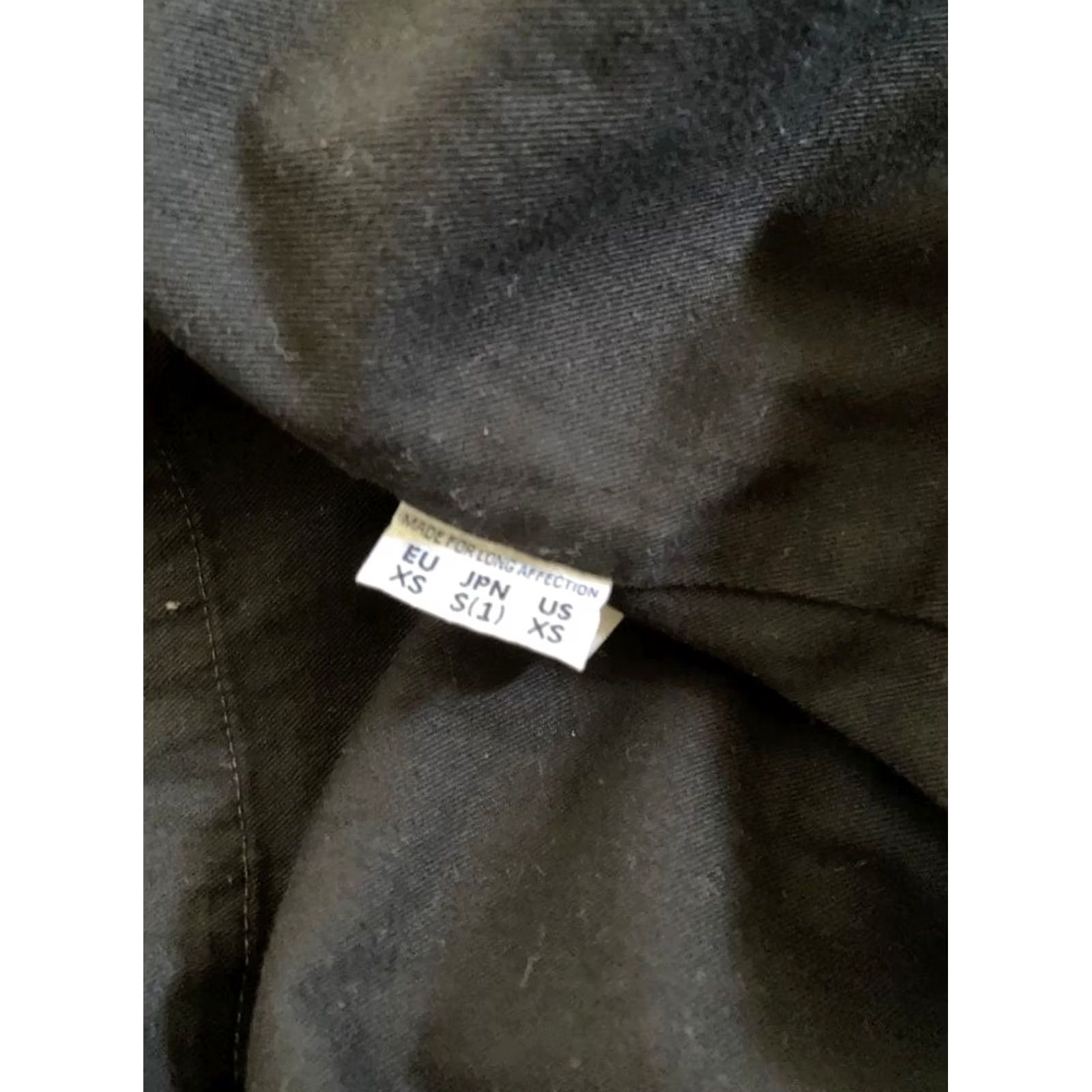 Orslow Orslow US Navy Balmacaan Coat Black Made in Japan Men's S Size US S / EU 44-46 / 1 - 5 Thumbnail