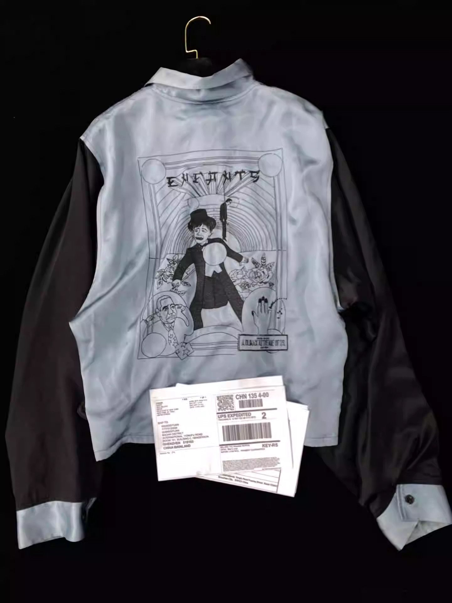 Enfants Riches Deprimes Enfants Riches Deprimes ERD Silk Jacket Size US L / EU 52-54 / 3 - 5 Thumbnail