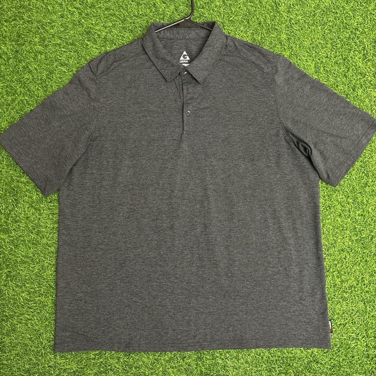 Other Men's Grey Athletic Gerry Collared Polo Shirt Size US XXL / EU 58 / 5 - 1 Thumbnail