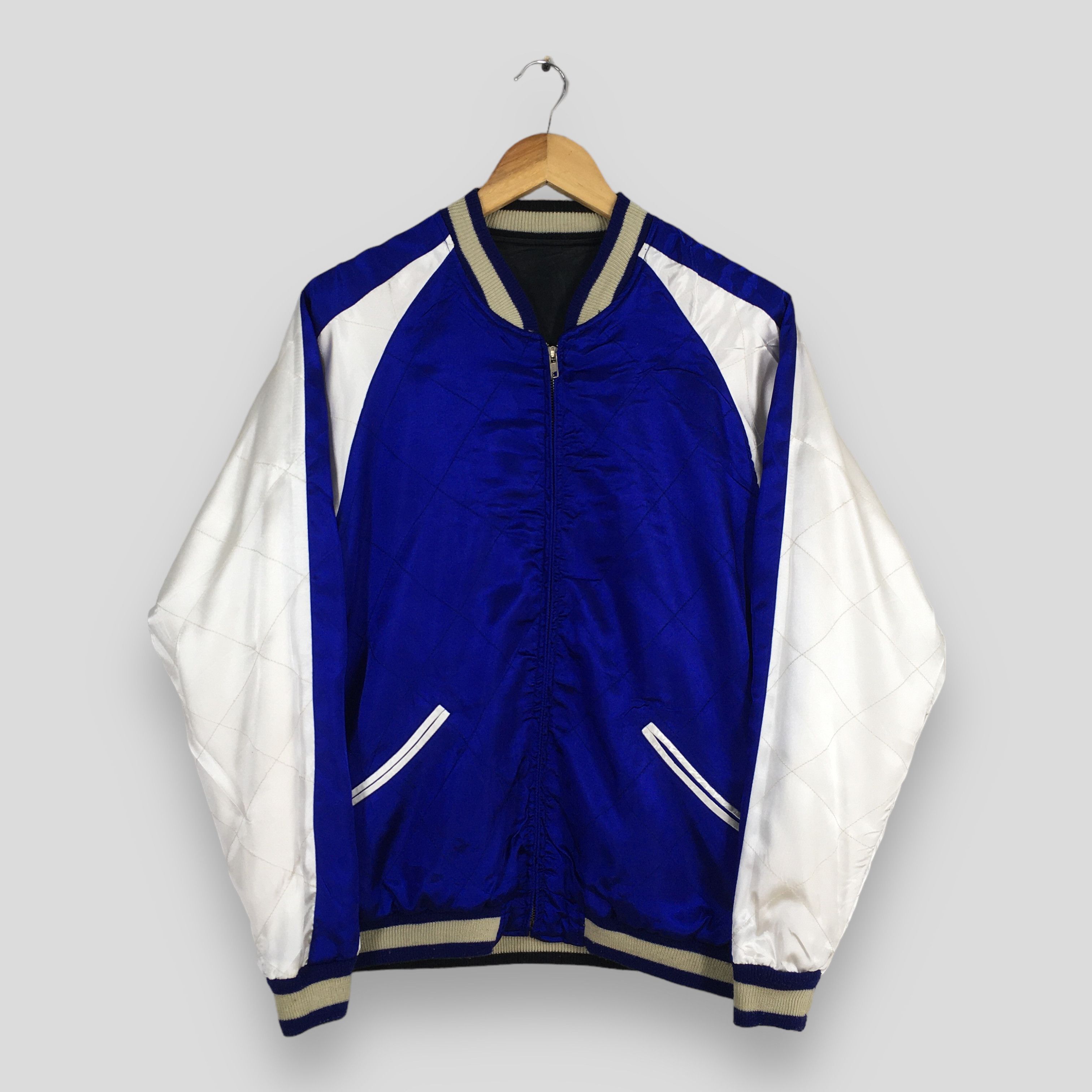 IOLANI Vintage 80s Iolani Sukajan Japan Fish Koi Rayon Jacket Large Size US L / EU 52-54 / 3 - 8 Thumbnail