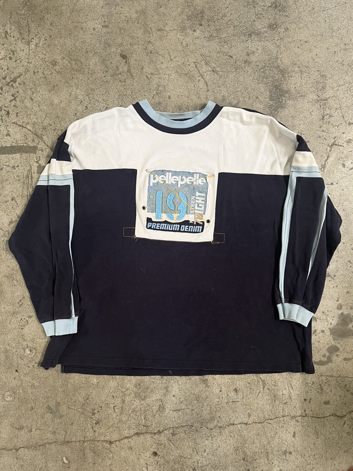 Pelle Pelle Vintage very rare Pelle Pelle patchwork hip hop crewneck 5xl Size US XXL / EU 58 / 5 - 3 Thumbnail