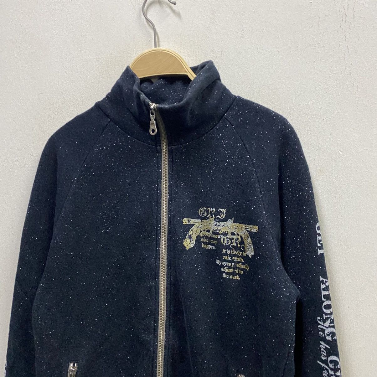 If Six Was Nine Vintage Japanese Brand GriGri "Guns" Track Jacket Size US M / EU 48-50 / 2 - 3 Thumbnail