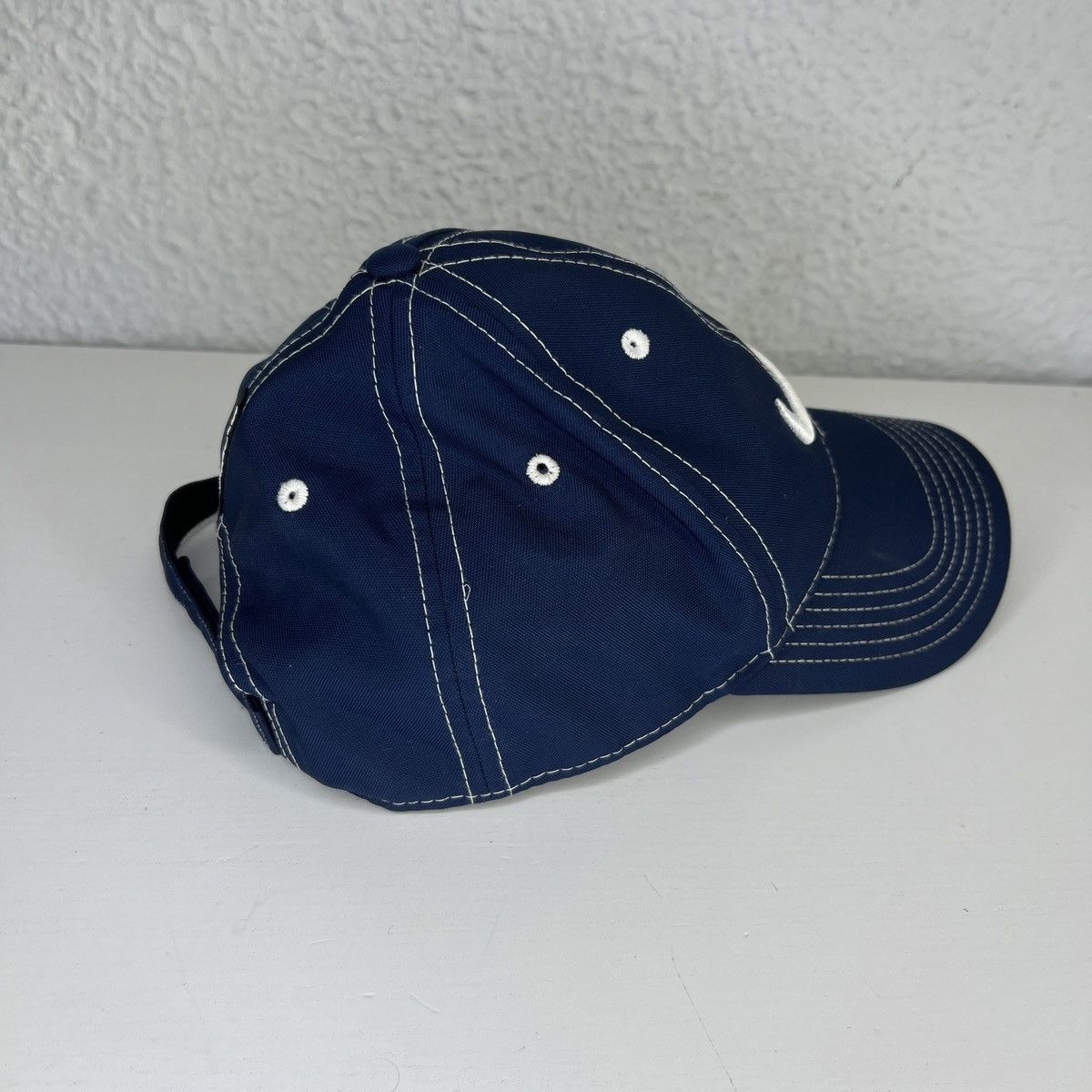 Nike Nike Hat Cap Navy 90s Swoosh Logo Y2K Retro Size ONE SIZE - 3 Thumbnail