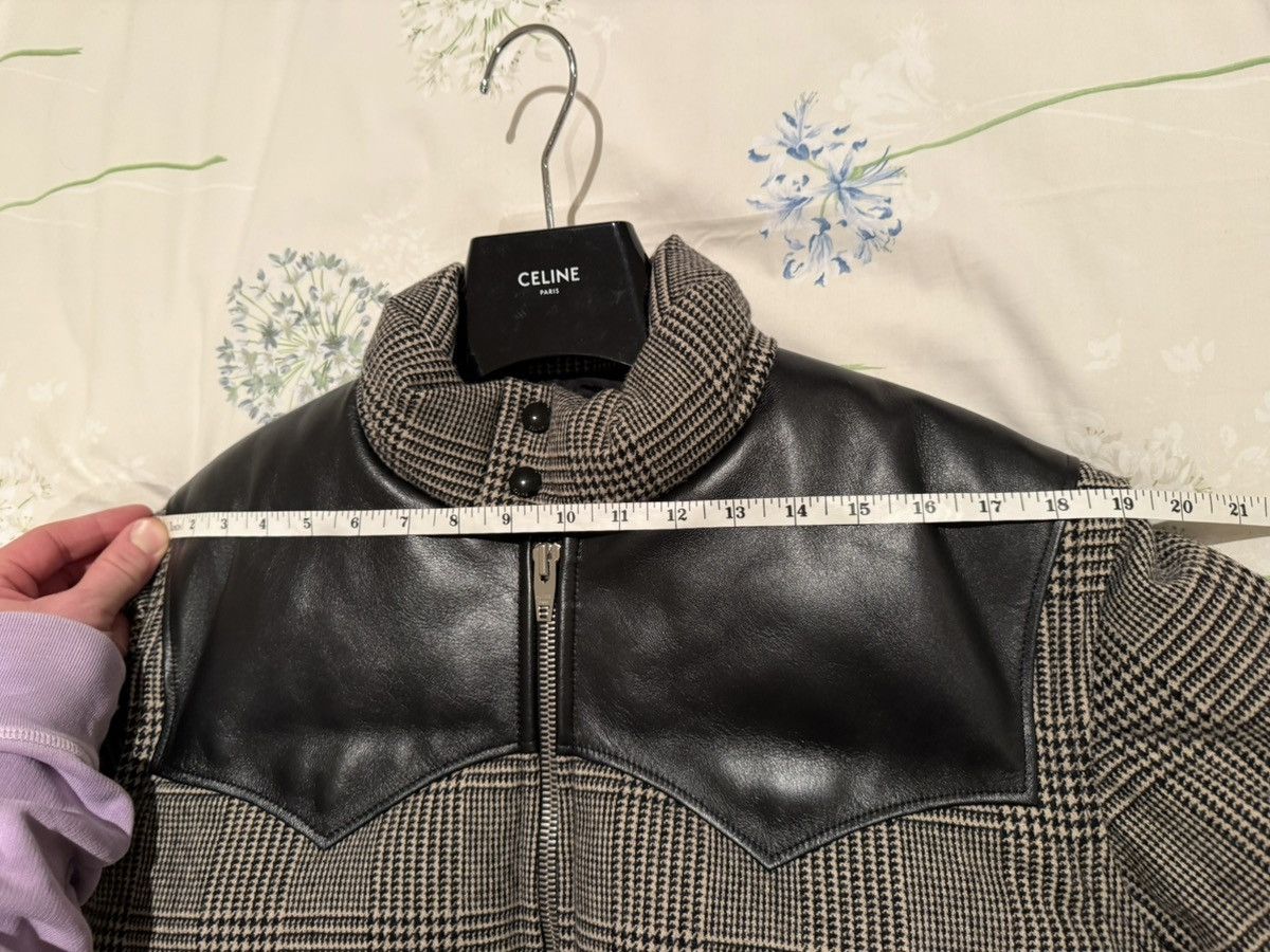 Celine $3.7k FW19 Celine Prince of Wales check leather puffa coat Size US M / EU 48-50 / 2 - 7 Thumbnail