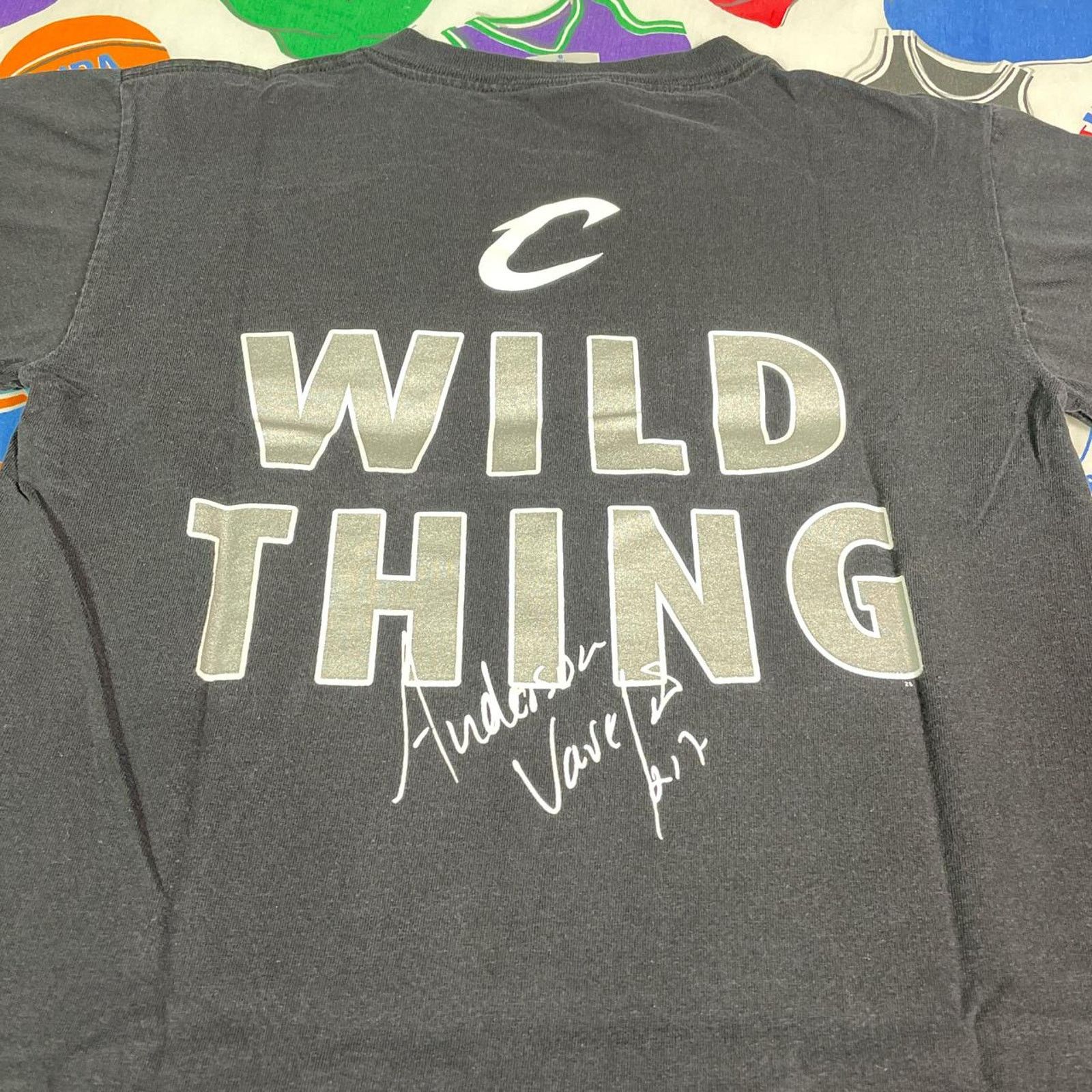 NBA × Vintage Y2K 2000s NBA Anderson Varejao Cleveland Cavaliers Mens Tee Size US S / EU 44-46 / 1 - 4 Thumbnail