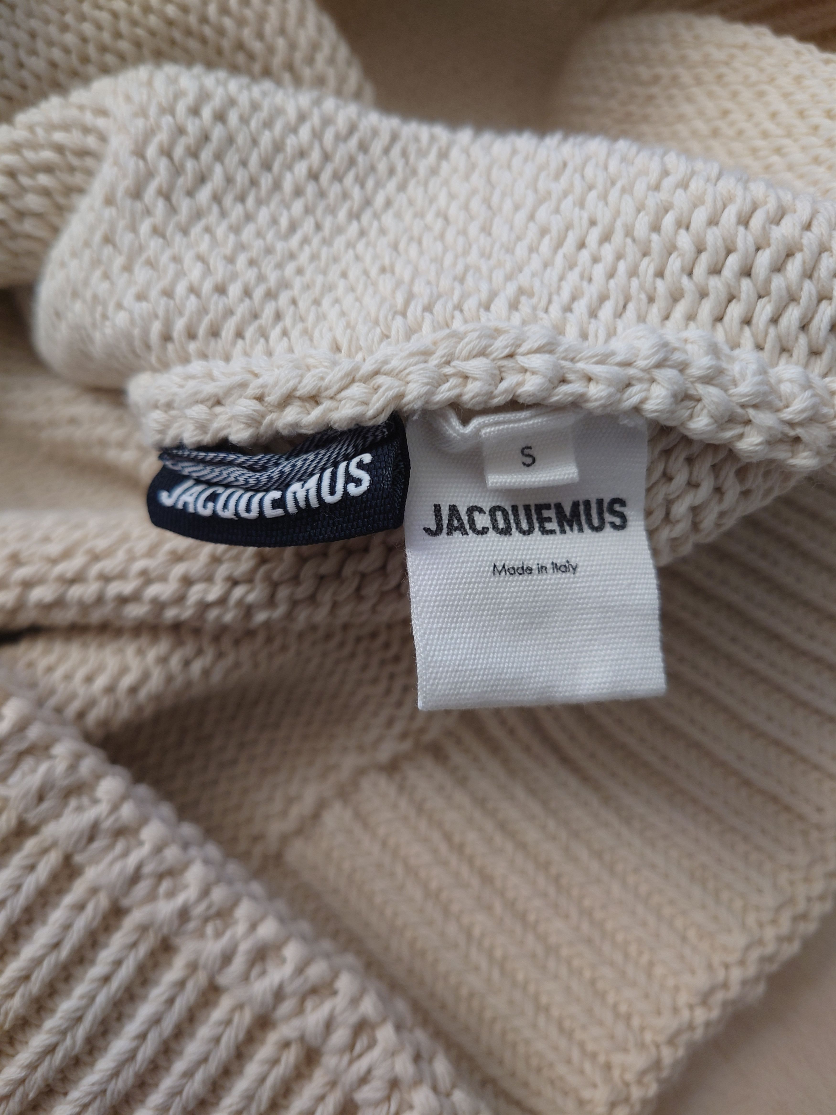 Jacquemus Jacquemus Knitted Hoodie Size US S / EU 44-46 / 1 - 5 Thumbnail