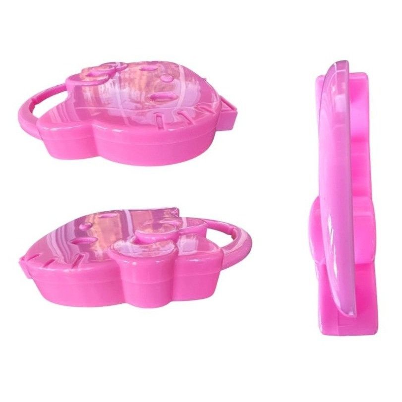 Japanese Brand New Sanrio Hello Kitty Pink Jewelry Case With Acessories Cra Size ONE SIZE - 11 Thumbnail