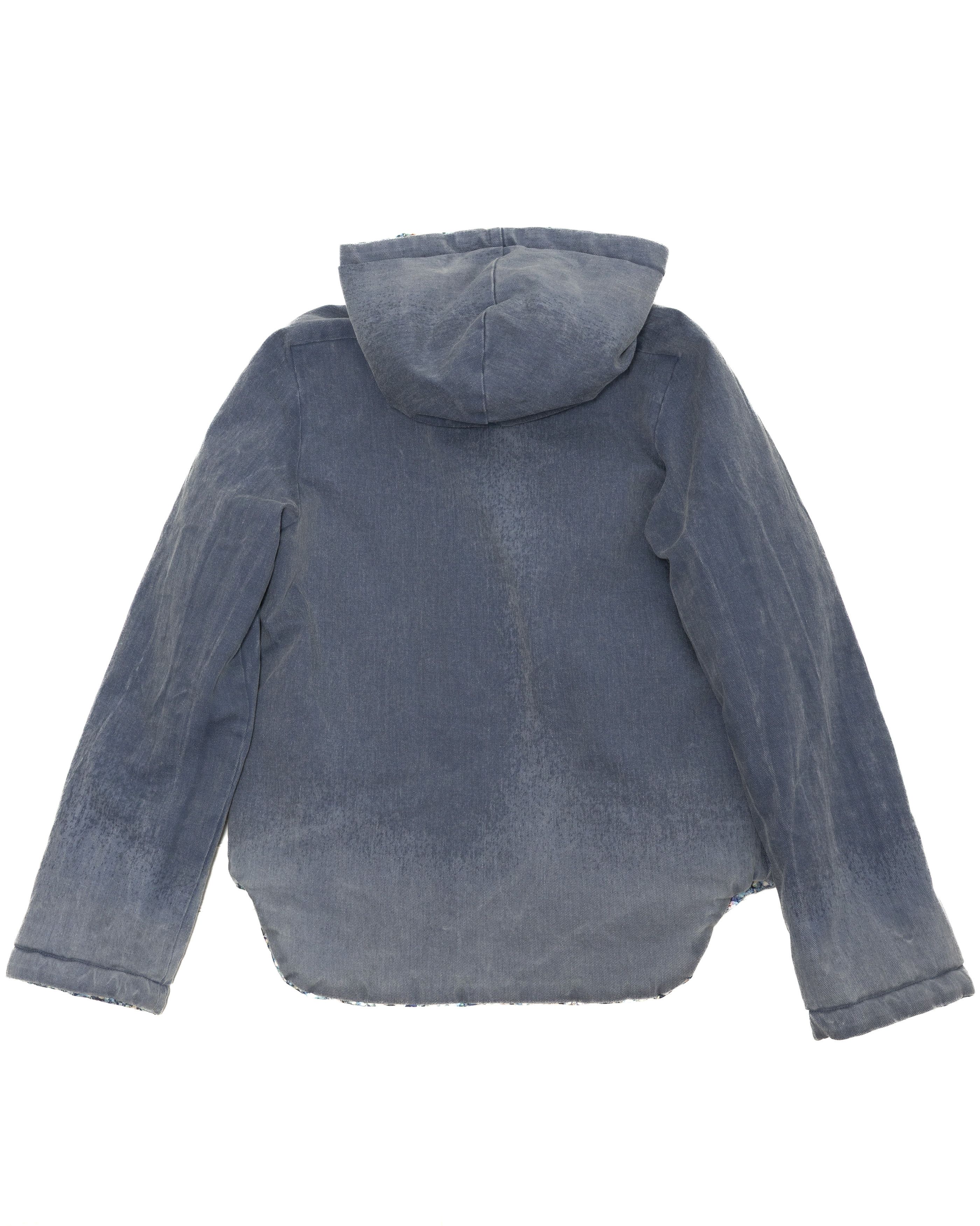 Julian Zigerli JULIAN ZIGERLI FW 2015 Reversible Denim / Nylon Jacket Size US M / EU 48-50 / 2 - 2 Thumbnail