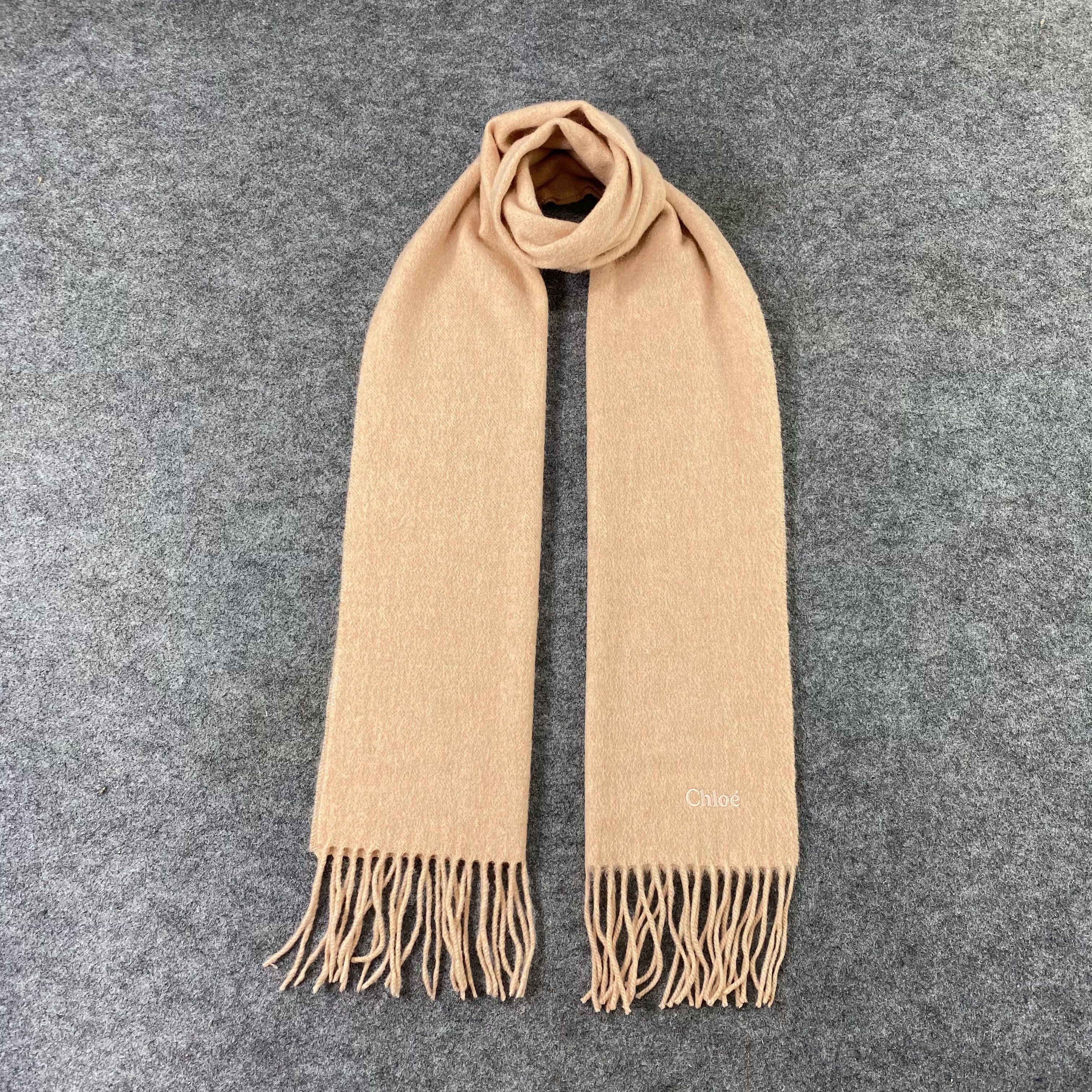 Chloe Chloe Cashmere Muffler / Scarf / Neckwear - T1345 Size ONE SIZE - 1 Thumbnail