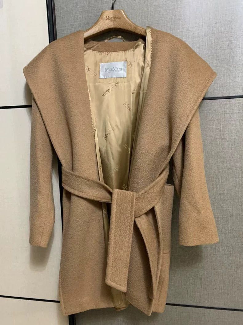 Other MaxMara Rialto Camel Belted Coat-2508 Size US S / EU 44-46 / 1 - 1 Thumbnail