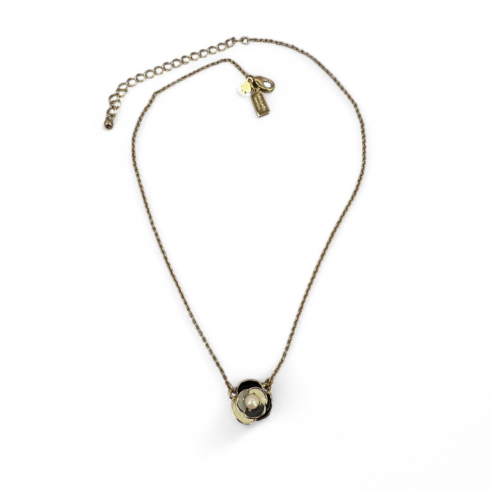 Kate Spade Kate Spade Deco Blossom Pendant Necklace 12k Gold Plated Size ONE SIZE - 8 Thumbnail
