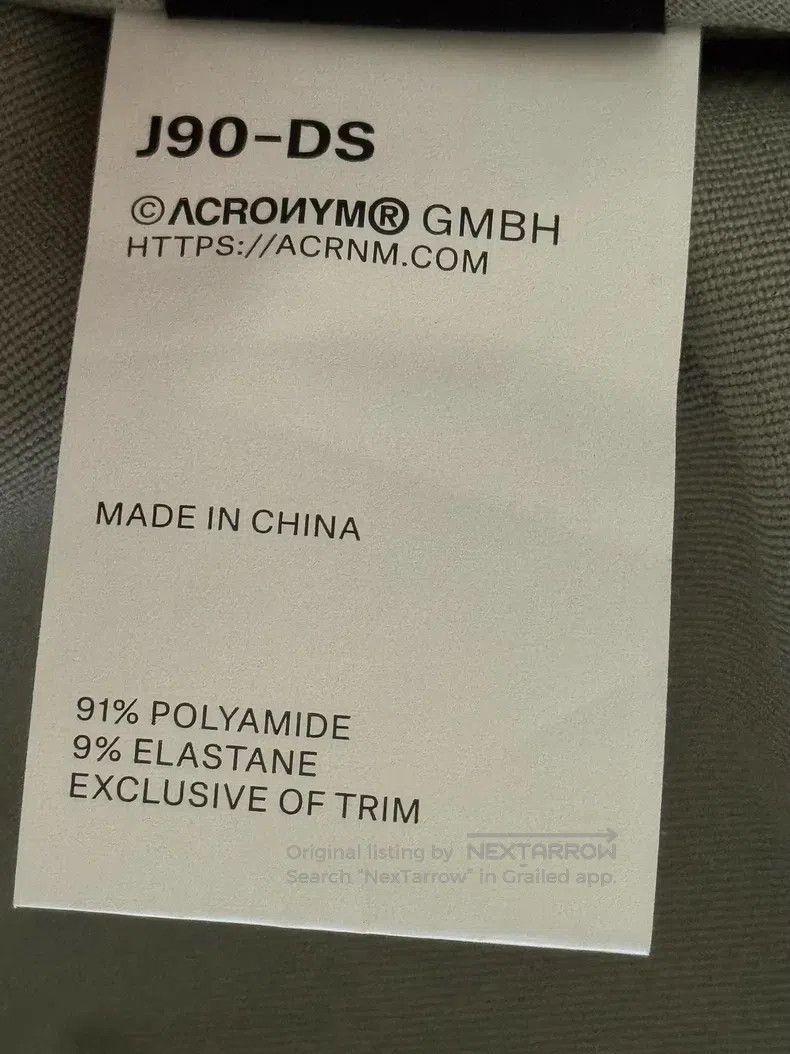 Acronym Acronym Coat Size US L / EU 52-54 / 3 - 6 Thumbnail