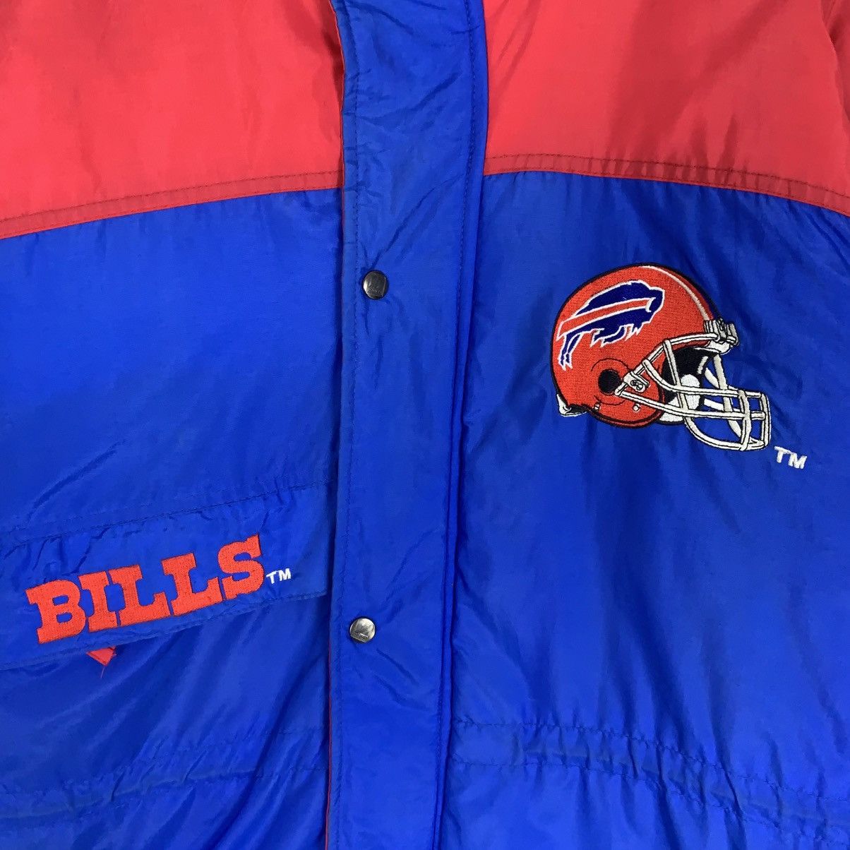 Logo 7 Vintage Logo 7 Buffalo Bills NFL Embroidered Jacket Size US M / EU 48-50 / 2 - 6 Thumbnail