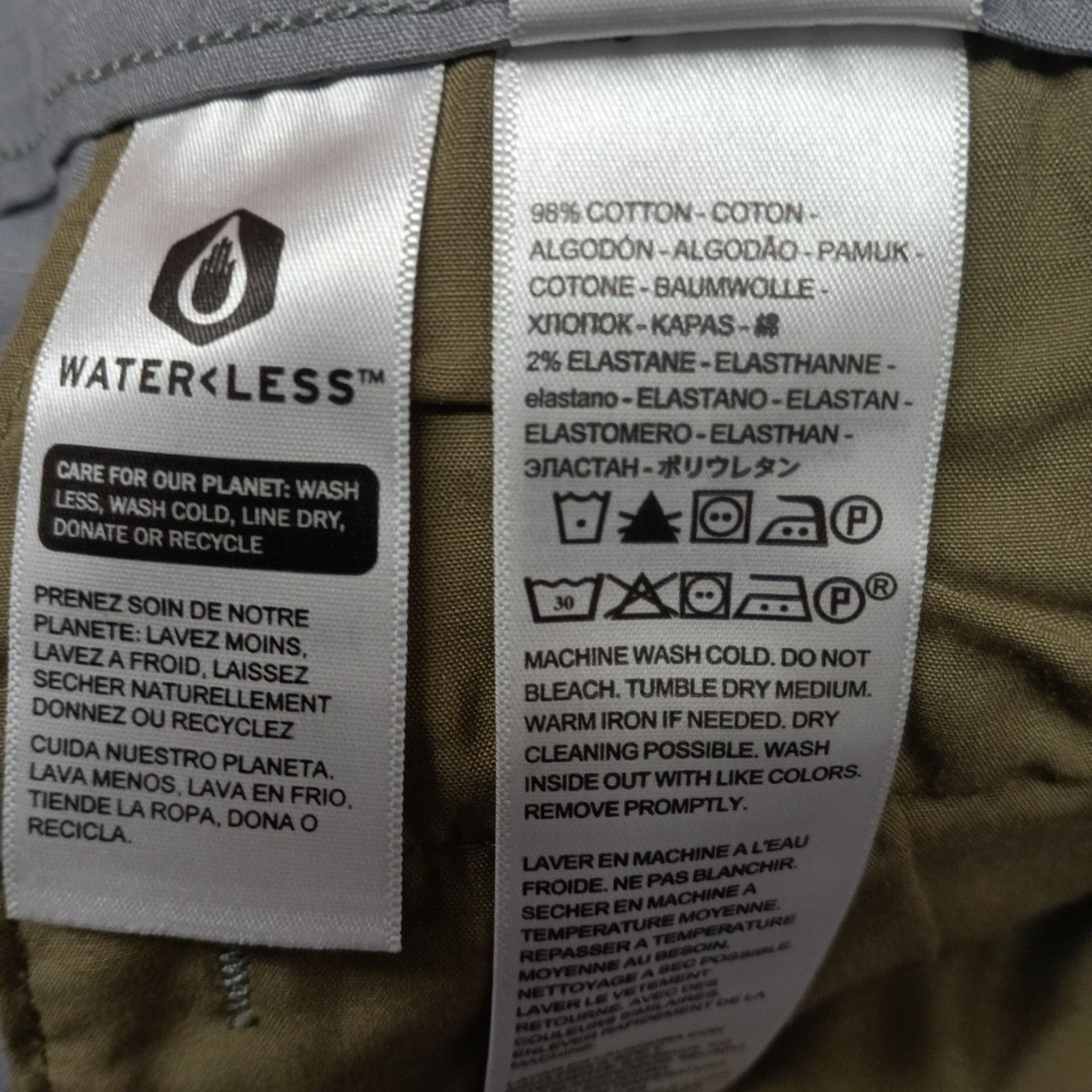 Dockers Dockers Tech Cargo Shorts Men's 60 Big & Tall Gray Size US 44 / EU 60 - 4 Thumbnail