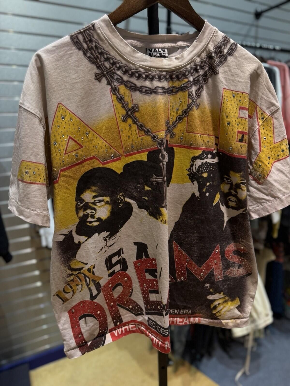 Vale Size Medium - Vale Forever Summer Stone Bling Tee Authentic Size M / US 6-8 / IT 42-44 - 8 Thumbnail