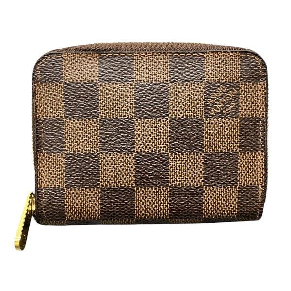Louis Vuitton Louis Vuitton Louis Vuitton Zippy Coin Purse Damier Wallet Textile Coin Case N63070 DUTY FREE for USA Size ONE SIZE - 1 Thumbnail
