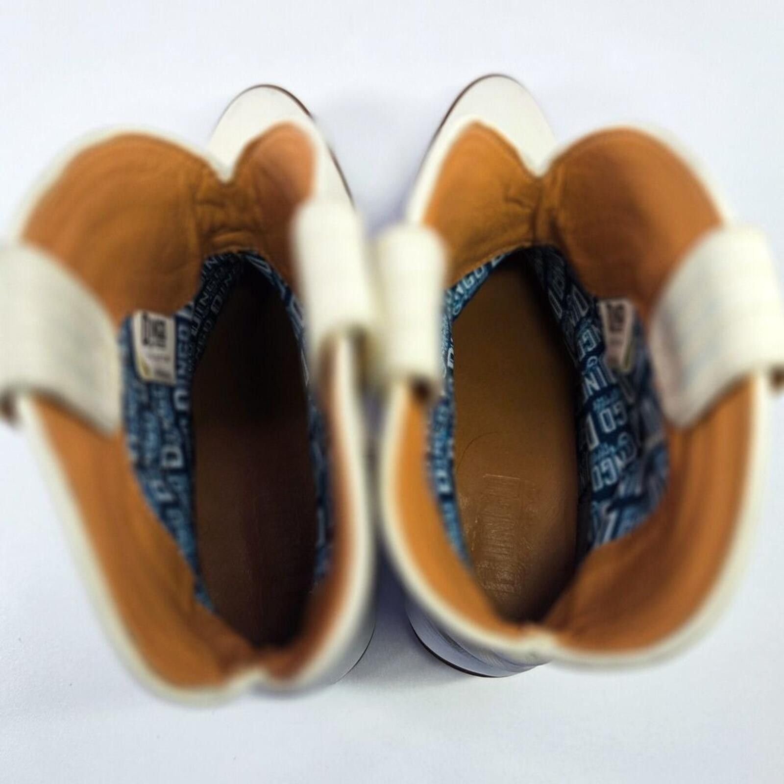 Dingyun Zhang Dingo Saguaro White Leather DI825 Womens Sz 8 Size US 8 / IT 38 - 6 Thumbnail