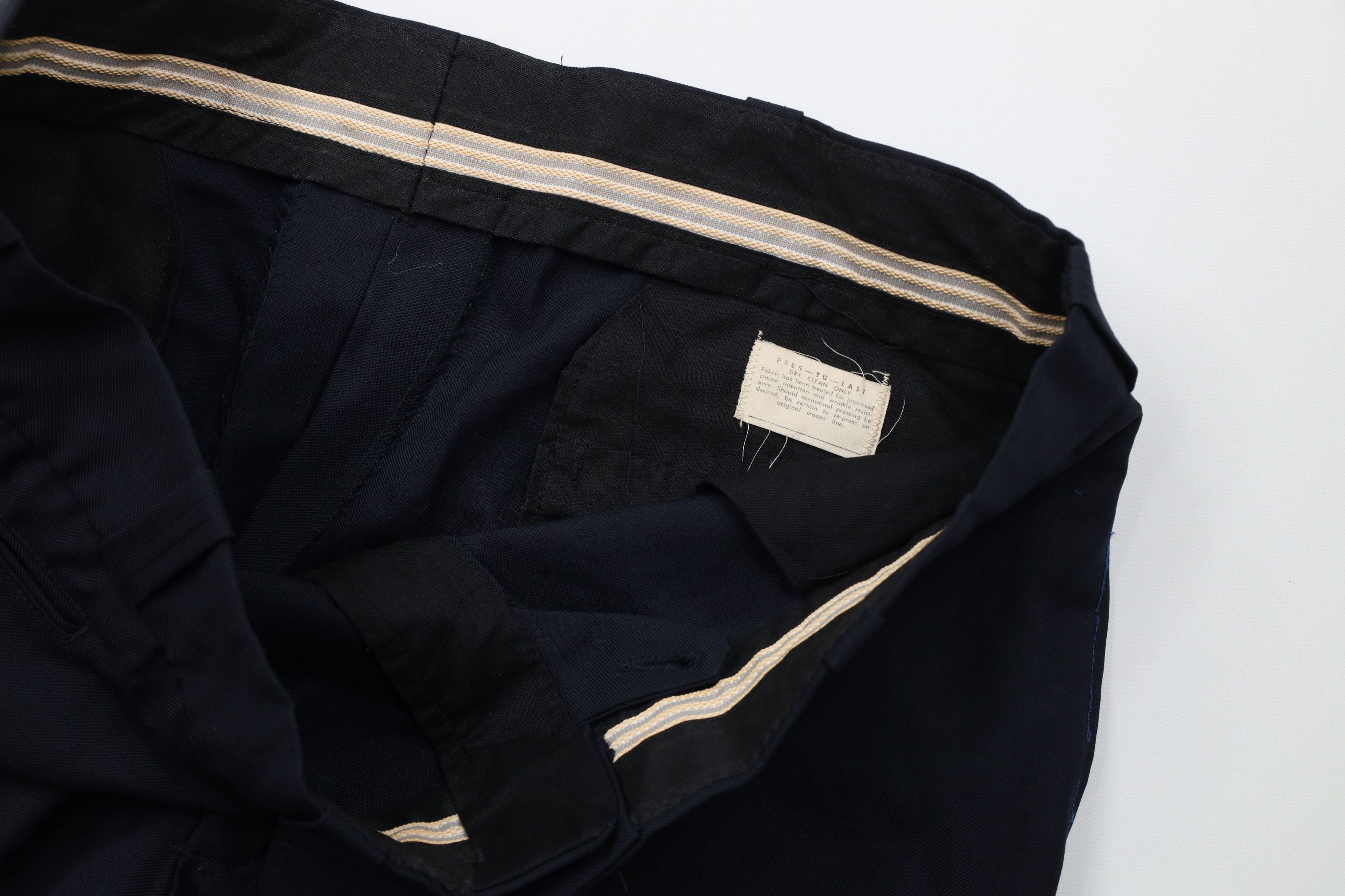 Vintage Vintage 70s Streetwear Blend Knit Wide Leg Chino Pants USA Size US 38 / EU 54 - 10 Thumbnail