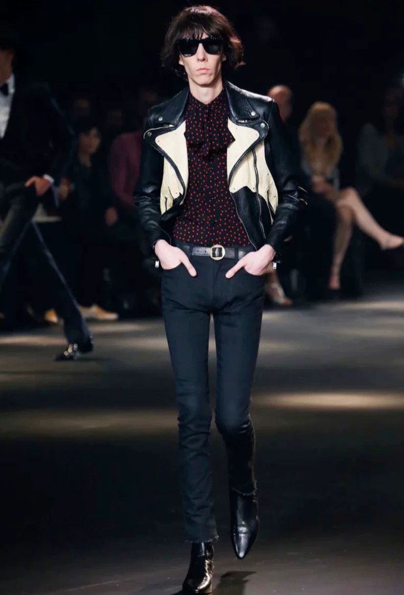 Yves Saint Laurent Saint Laurent size 36 16fw polka-dot tie shirt 2502-Nextar Size US M / EU 48-50 / 2 - 4 Thumbnail