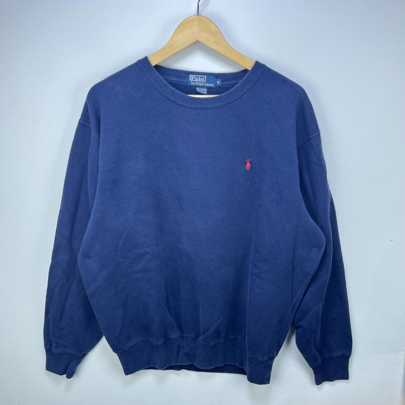 Vintage 90s Polo Ralph Lauren Pony Sweatshirt Medium