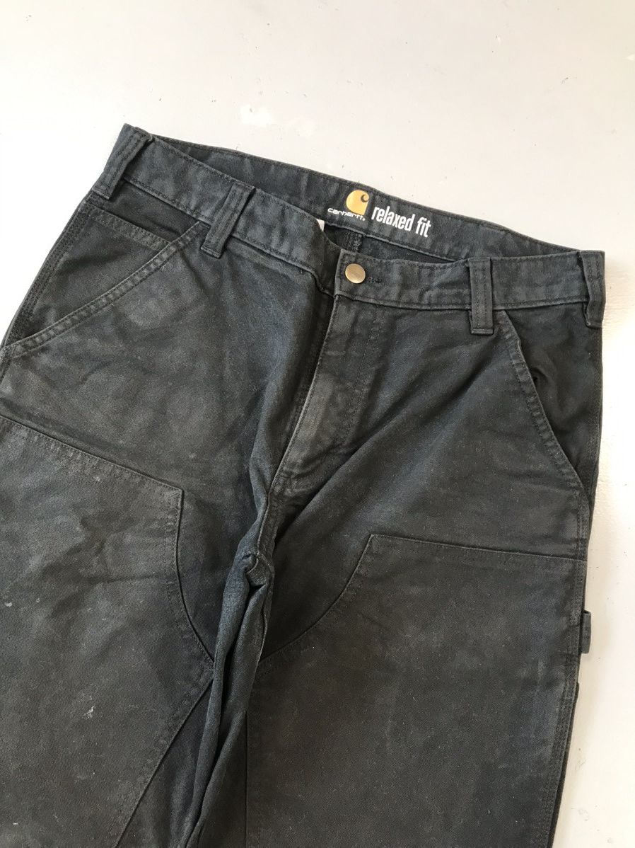 Carhartt × Vintage Vintage Carhartt relaxed fit double knee carpenter denim Size US 32 / EU 48 - 4 Thumbnail