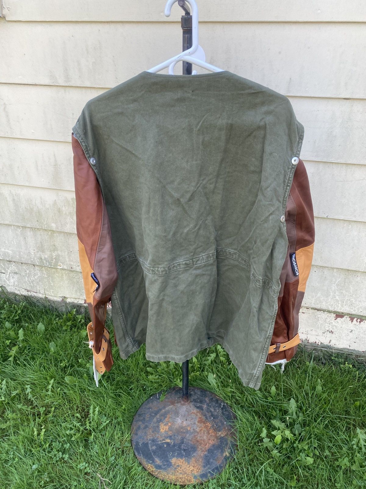 Japanese Brand BODYSONG REBelgianV SKU BS220403OSBrown One Size Coat Jacket Size US L / EU 52-54 / 3 - 10 Thumbnail